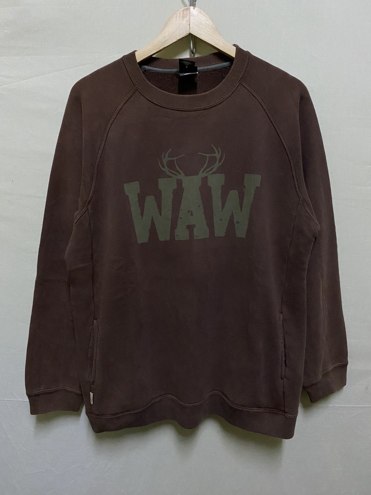 Japanese Brand Thrashed Scanner Faded Graphic Sweatshirt Japan Size US XL / EU 56 / 4 - 1 Thumbnail
