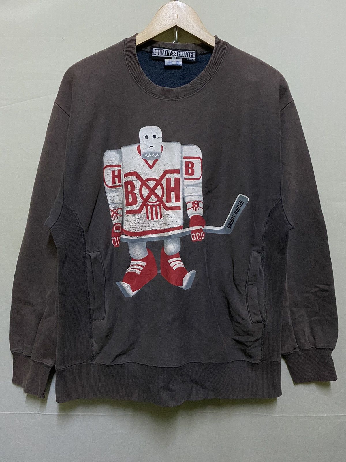 Bounty Hunter Sun Faded Bounty Hunter Thrashed Sweatshirt Size US L / EU 52-54 / 3 - 1 Thumbnail