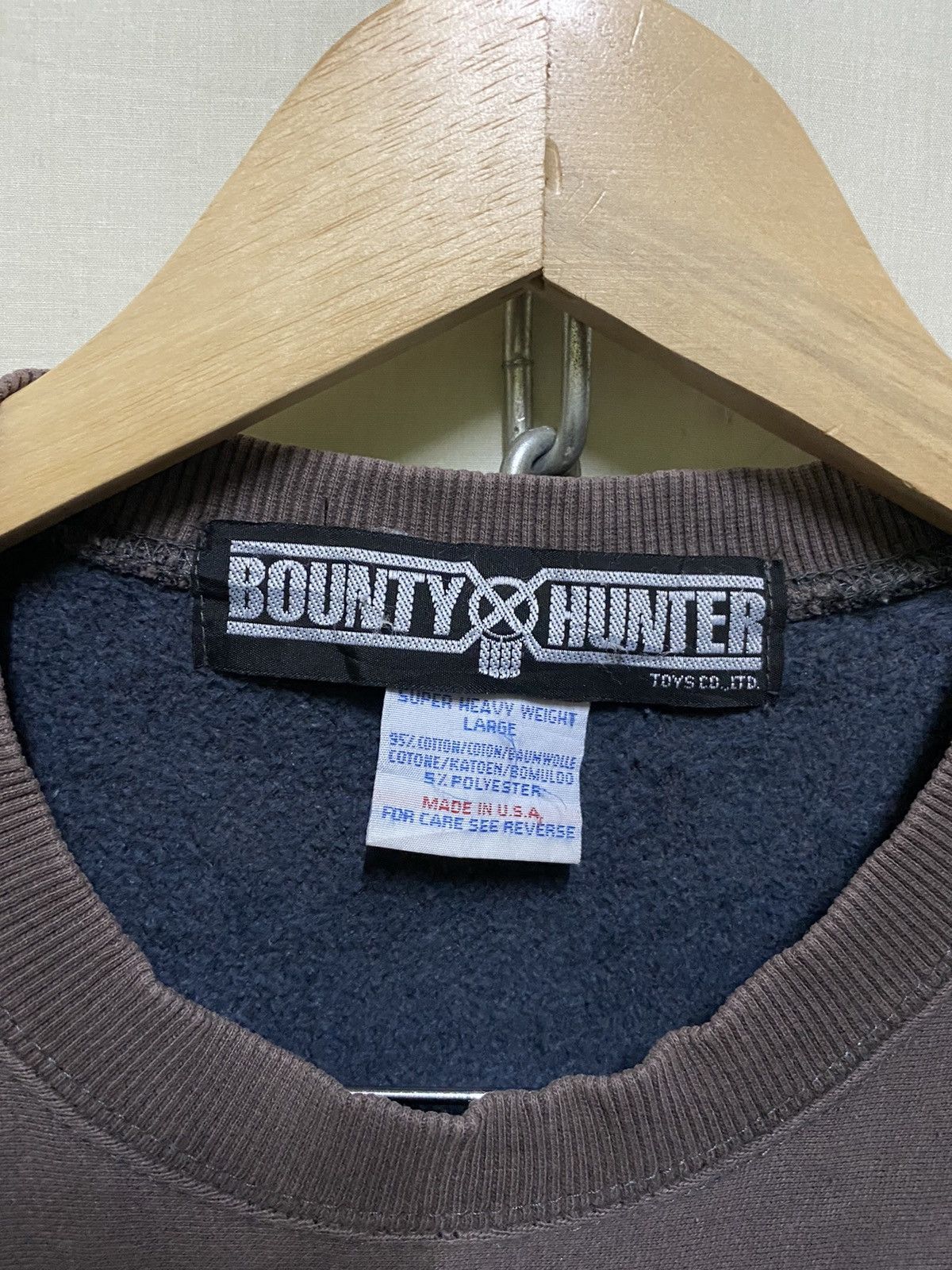 Bounty Hunter Sun Faded Bounty Hunter Thrashed Sweatshirt Size US L / EU 52-54 / 3 - 5 Thumbnail