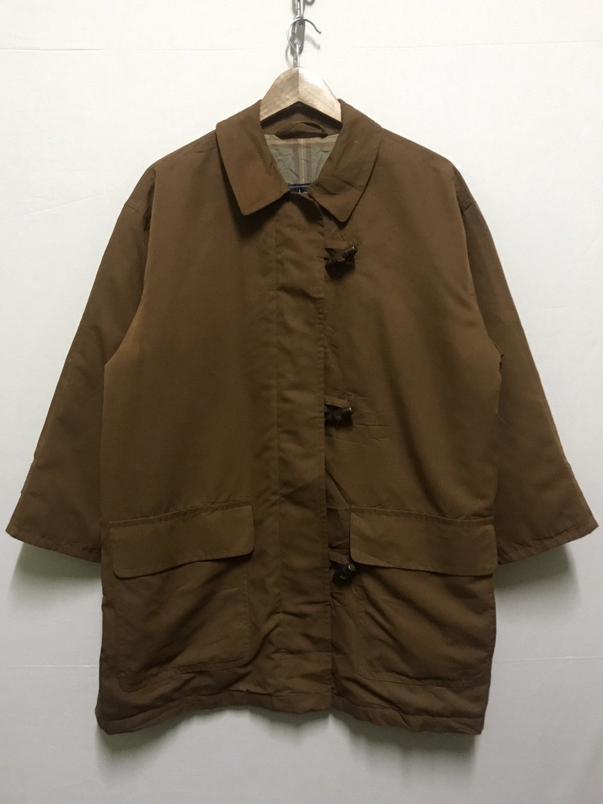 Burberry × Vintage LUXURY BURBERRY PARKAS JACKET OVERCOAT ENGLAND Size US L / EU 52-54 / 3 - 1 Thumbnail