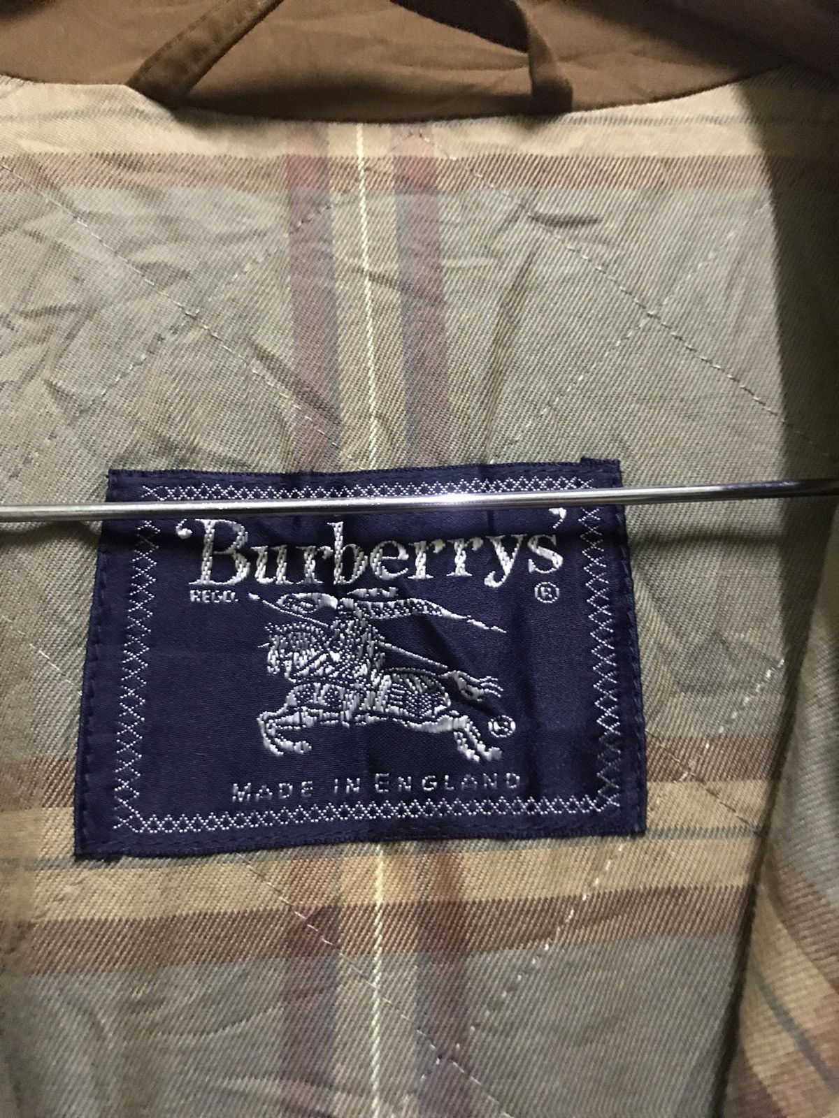 Burberry × Vintage LUXURY BURBERRY PARKAS JACKET OVERCOAT ENGLAND Size US L / EU 52-54 / 3 - 6 Thumbnail