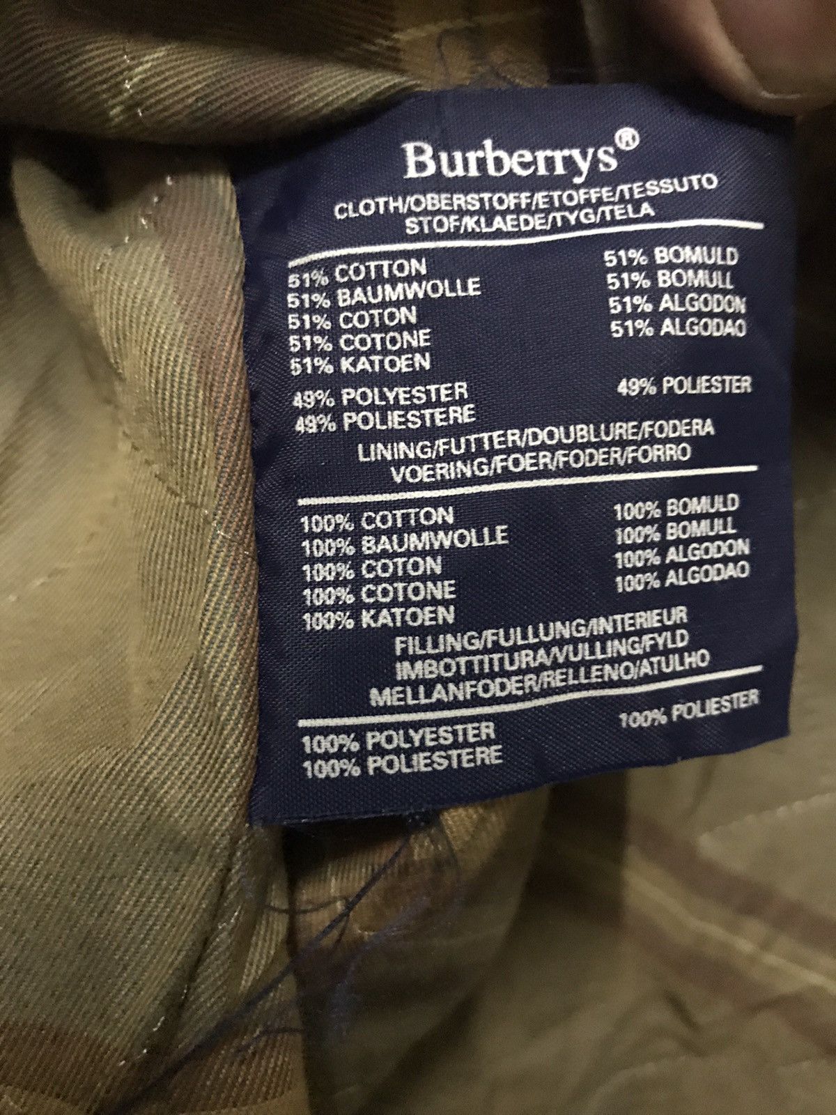 Burberry × Vintage LUXURY BURBERRY PARKAS JACKET OVERCOAT ENGLAND Size US L / EU 52-54 / 3 - 7 Thumbnail