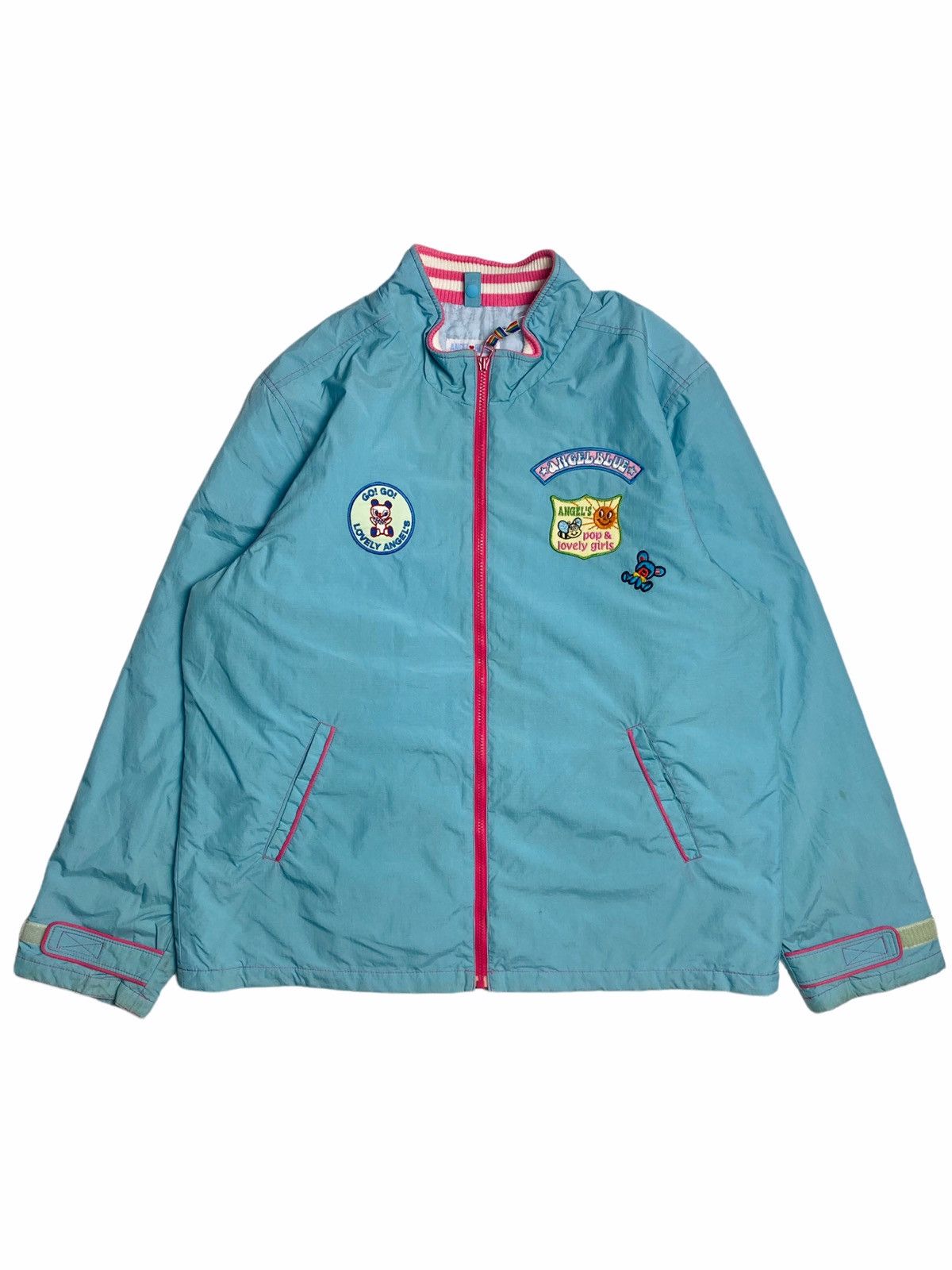 Angel Blue 1990s Angel Blue - Patch Lightweight Jacket Size US L / EU 52-54 / 3 - 1 Thumbnail