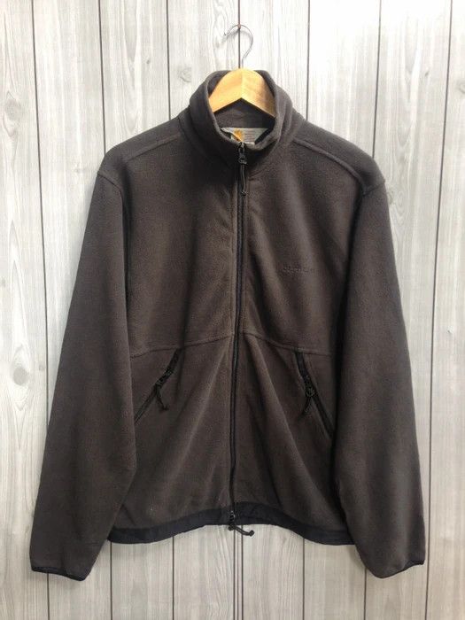 Carhartt × Vintage Vintage 90s Carhartt Fleece Sherpa Zipper Sweater Size US L / EU 52-54 / 3 - 1 Thumbnail