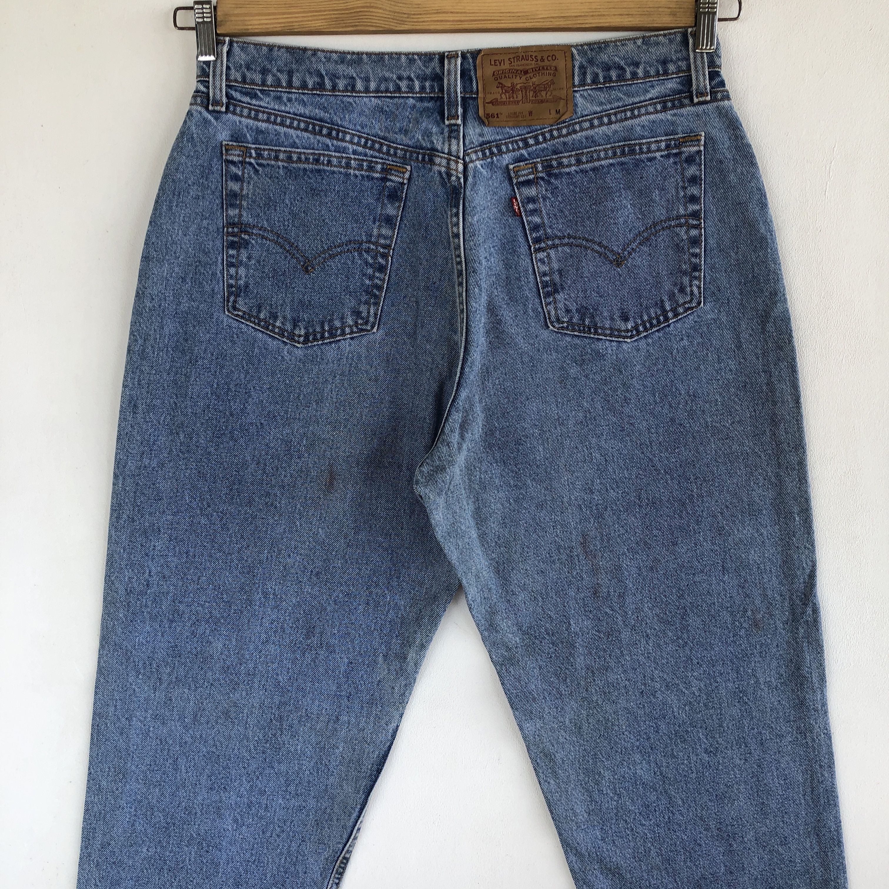 Levi's Vintage Levis Baggy Jeans Levi's 561 Denim Loose Fit Size US 32 / EU 48 - 4 Thumbnail