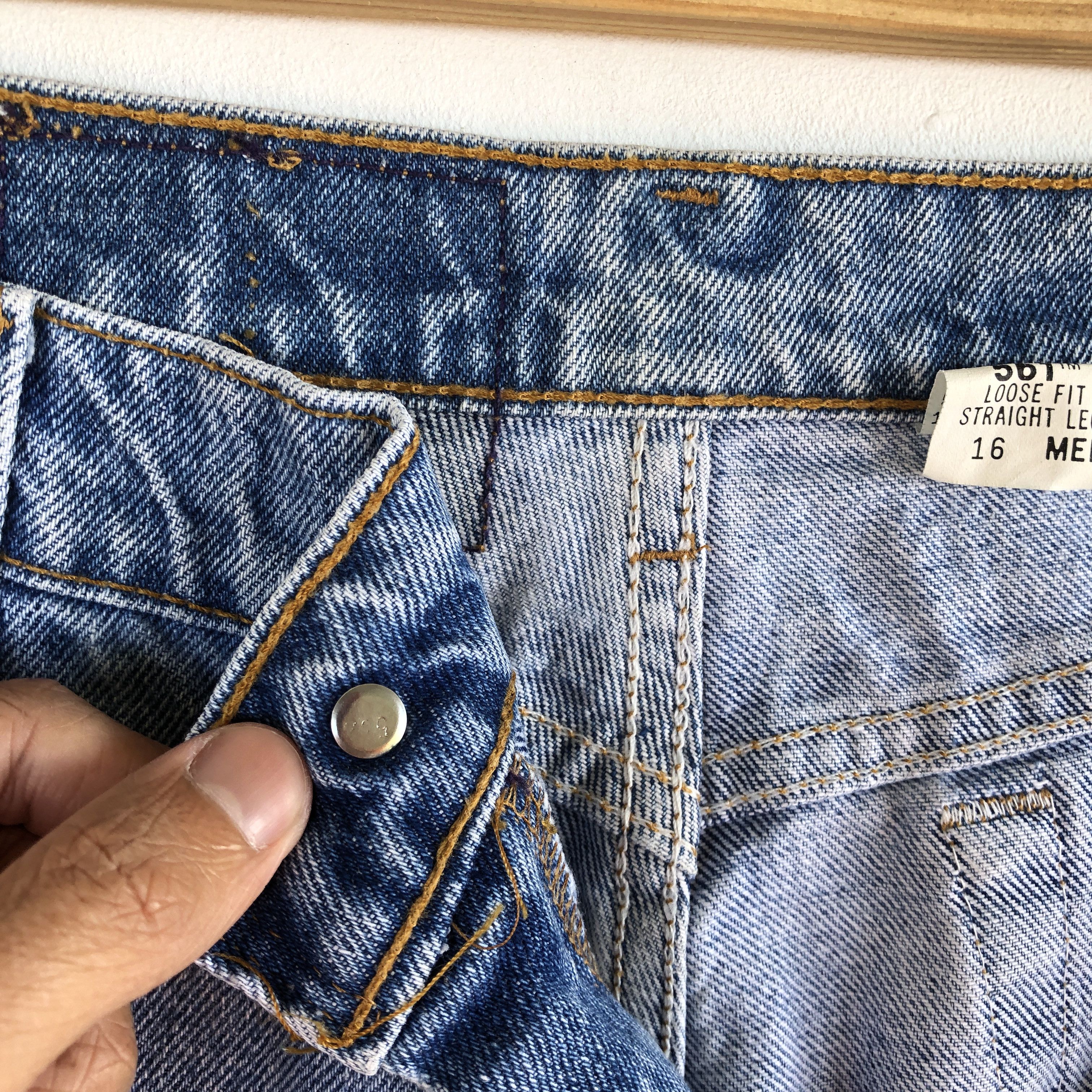 Levi's Vintage Levis Baggy Jeans Levi's 561 Denim Loose Fit Size US 32 / EU 48 - 9 Thumbnail
