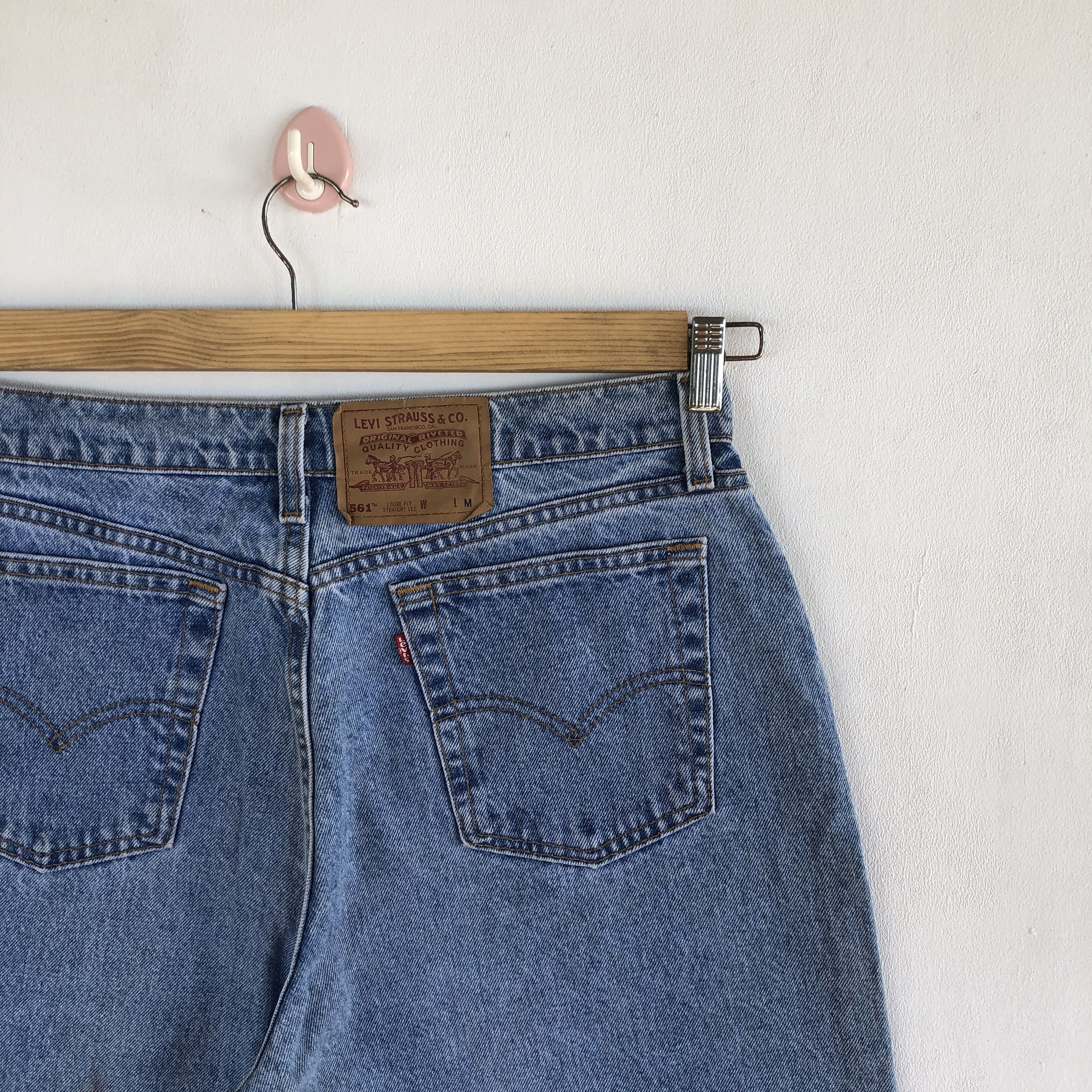 Levi's Vintage Levis Baggy Jeans Levi's 561 Denim Loose Fit Size US 32 / EU 48 - 7 Thumbnail