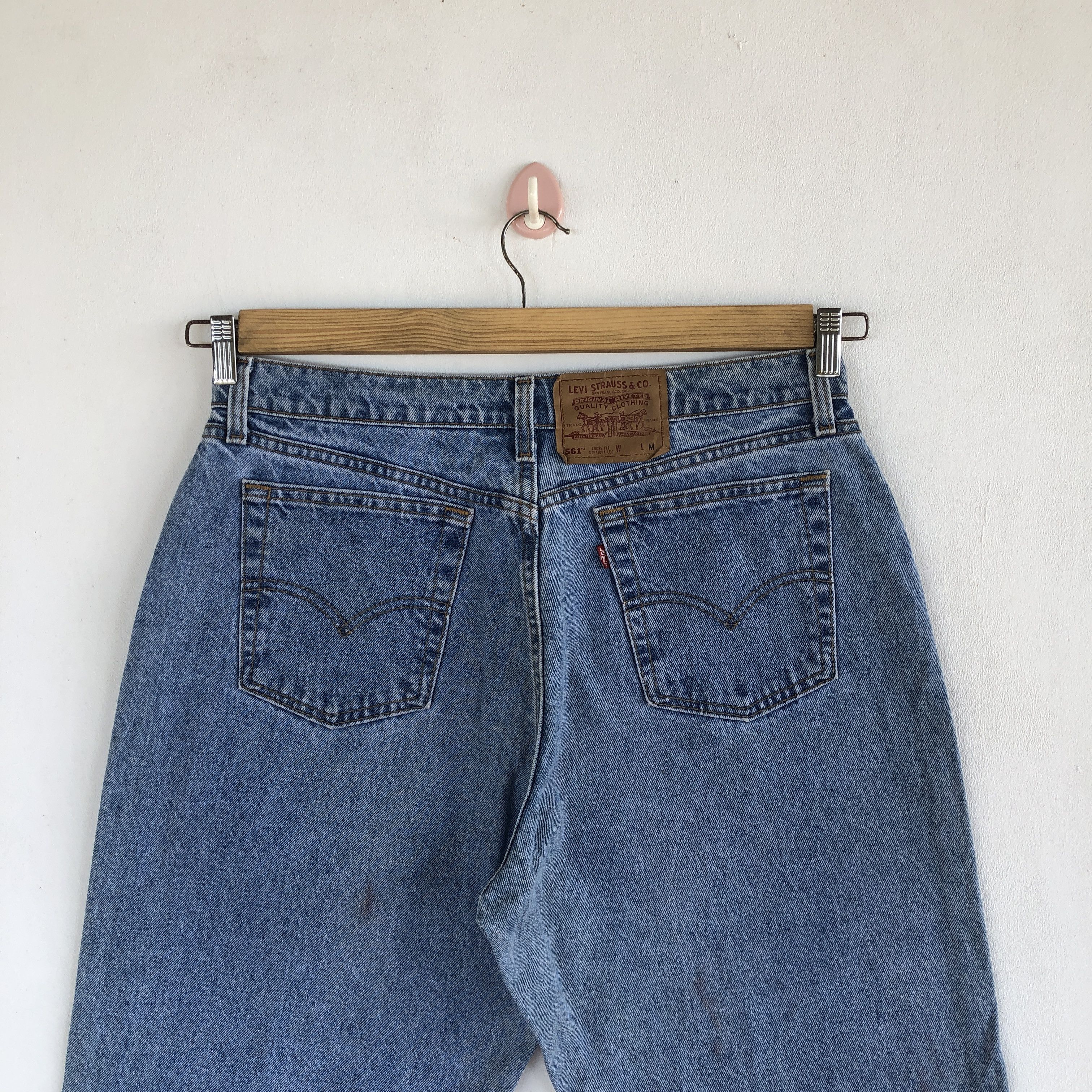 Levi's Vintage Levis Baggy Jeans Levi's 561 Denim Loose Fit Size US 32 / EU 48 - 6 Thumbnail