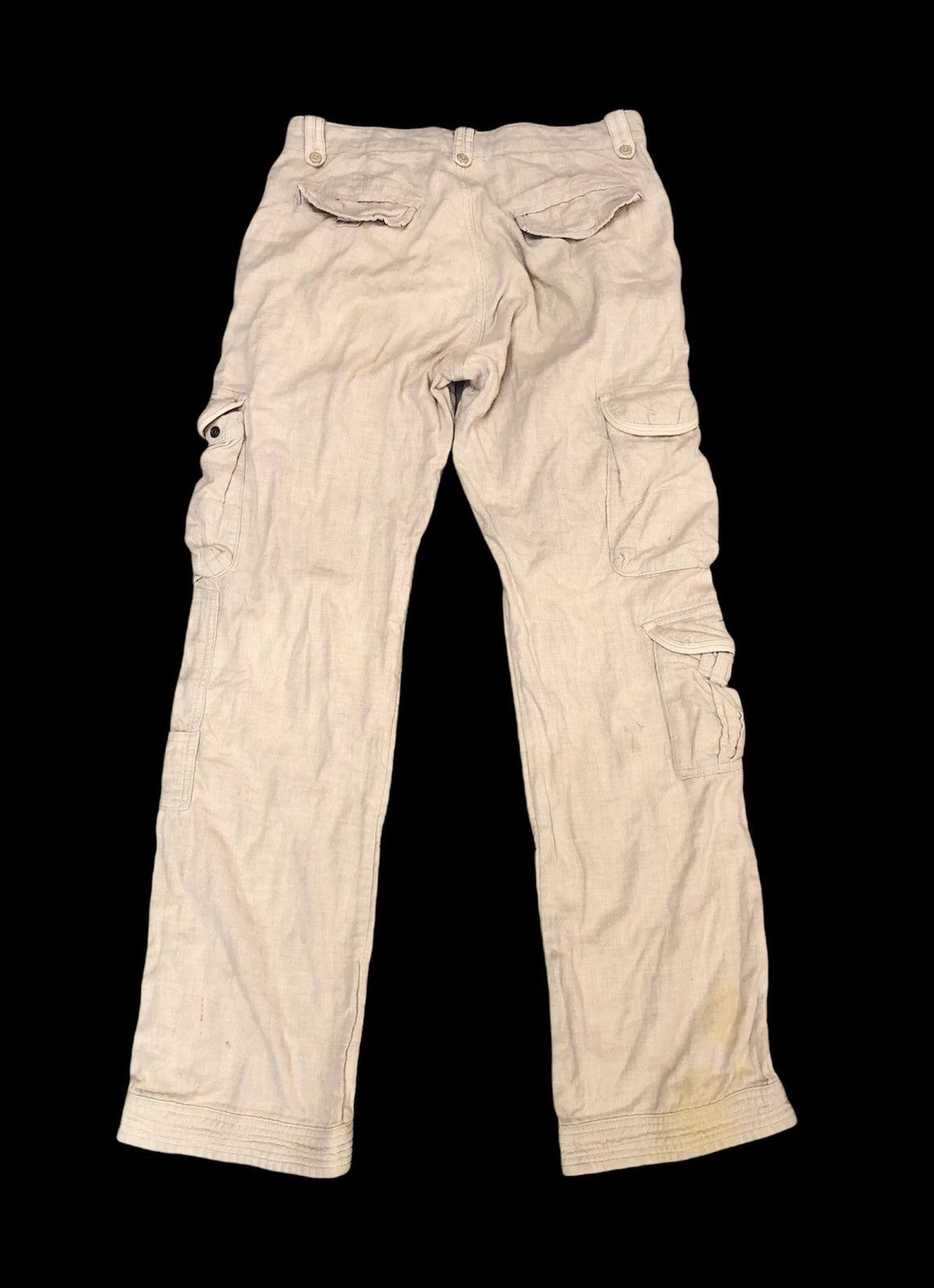 Japanese Brand Sunny Clouds Relaxing Wear Multiple Pocket Cargo Pants Size US 31 - 6 Thumbnail
