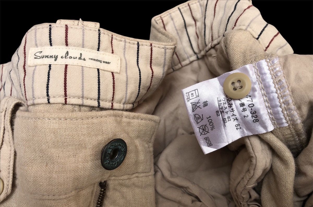 Japanese Brand Sunny Clouds Relaxing Wear Multiple Pocket Cargo Pants Size US 31 - 10 Thumbnail