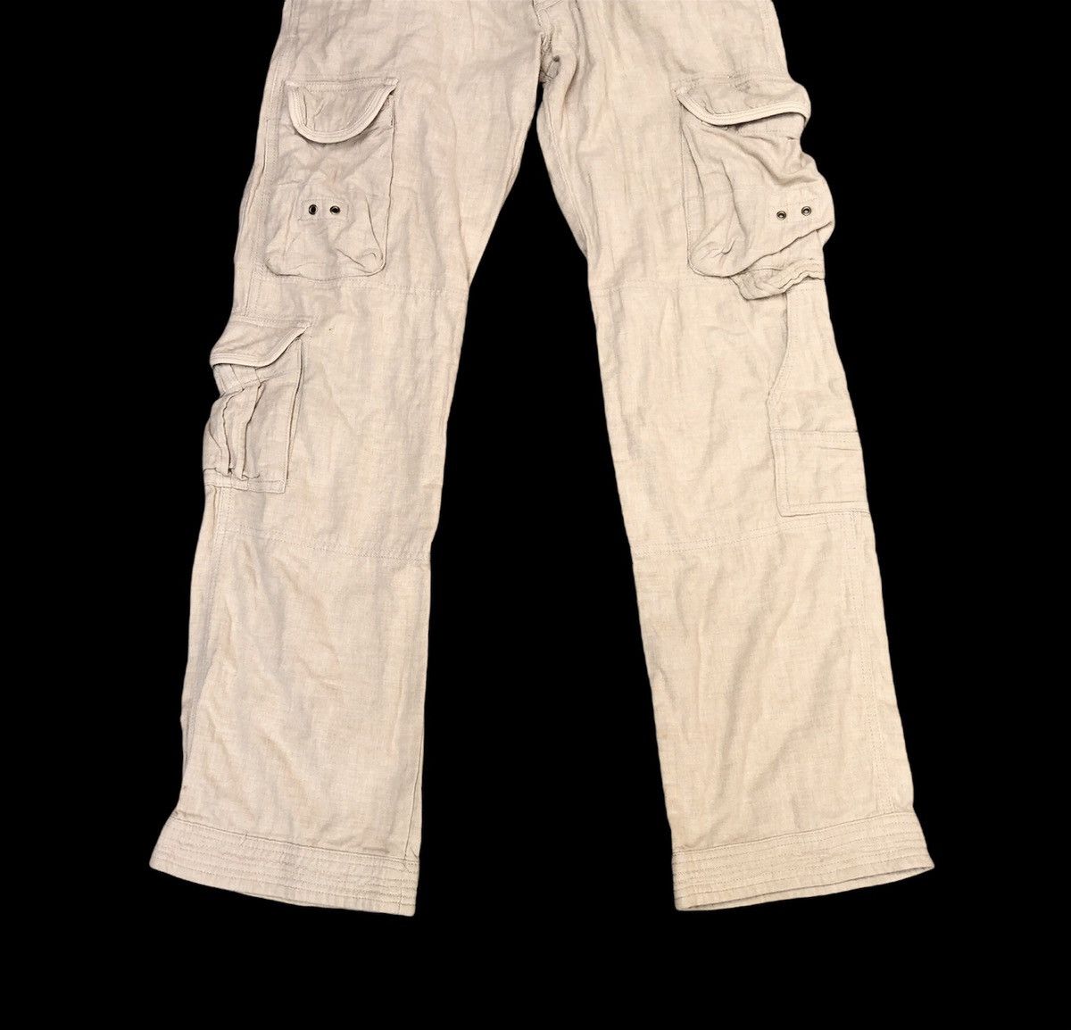 Japanese Brand Sunny Clouds Relaxing Wear Multiple Pocket Cargo Pants Size US 31 - 3 Thumbnail