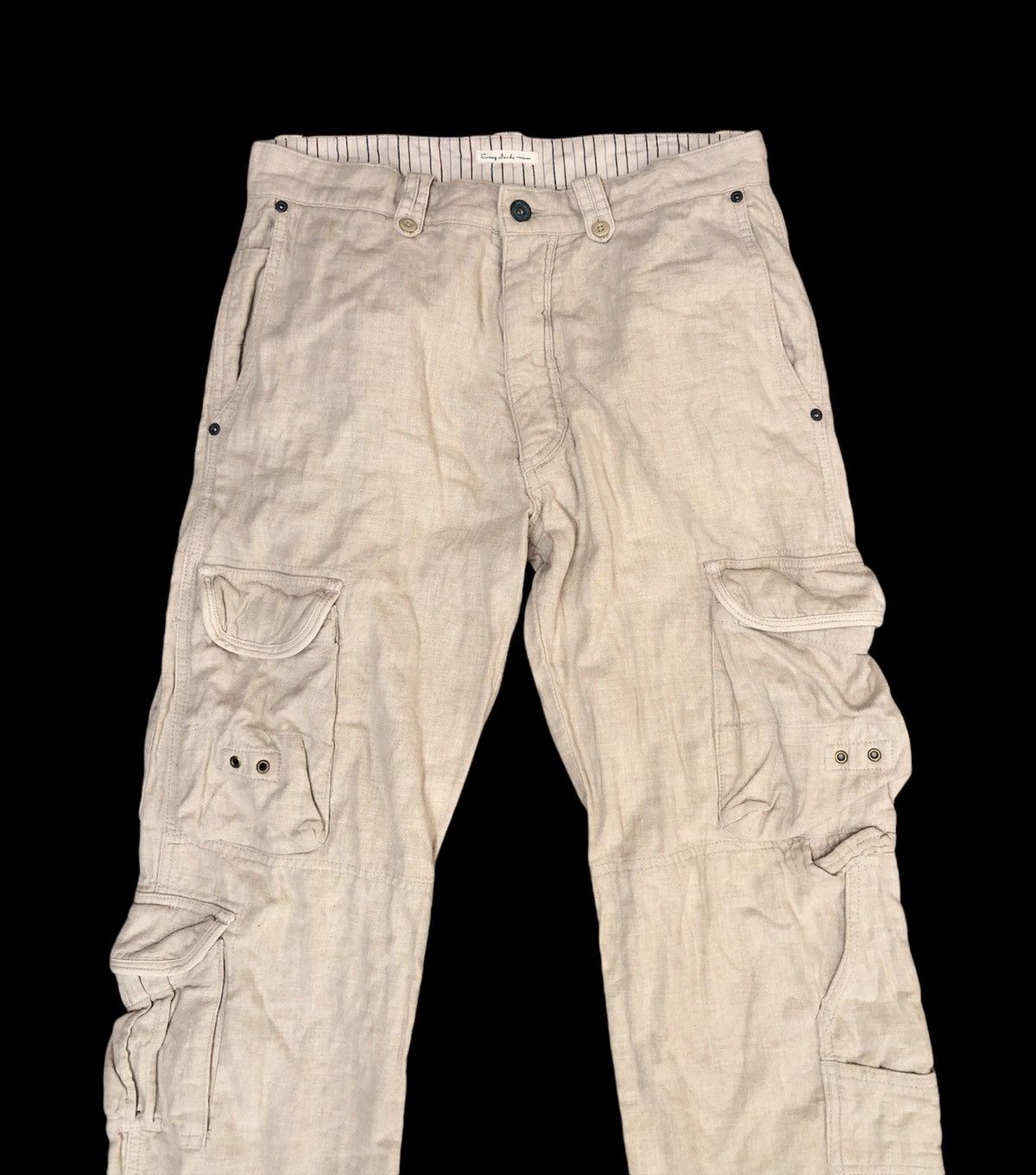 Japanese Brand Sunny Clouds Relaxing Wear Multiple Pocket Cargo Pants Size US 31 - 2 Thumbnail