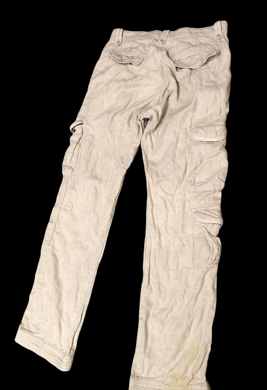 Japanese Brand Sunny Clouds Relaxing Wear Multiple Pocket Cargo Pants Size US 31 - 9 Thumbnail