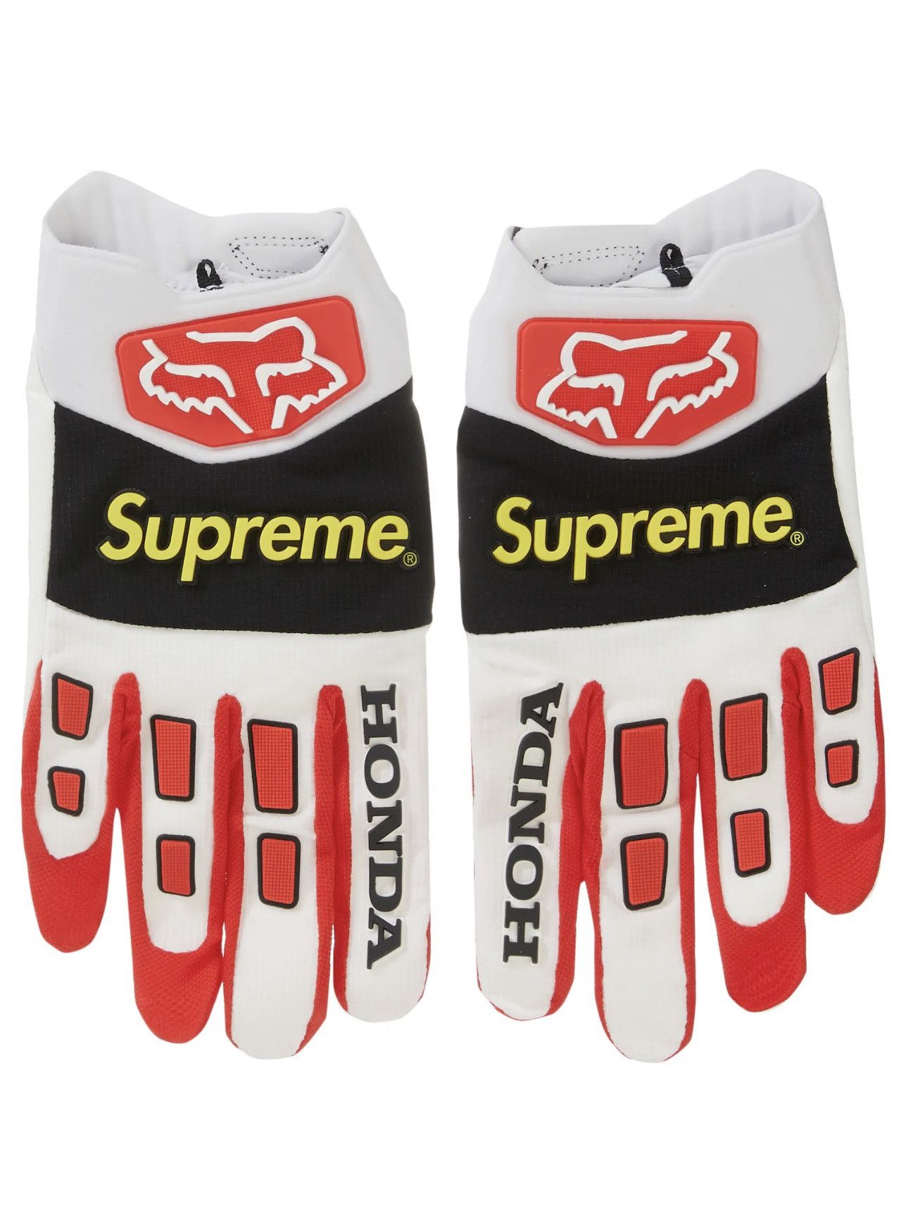 image of Honda Fox Racing Gloves in Red, Men's