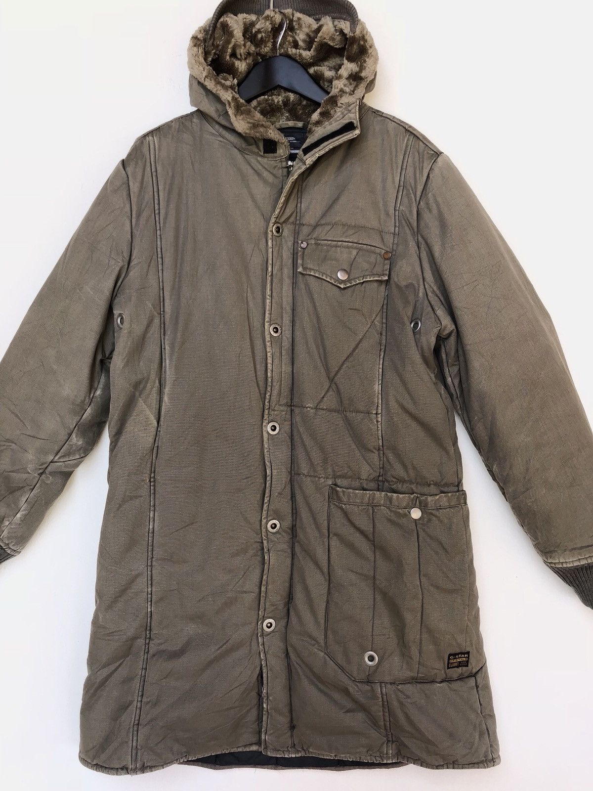 G-Star × Pharrell G-STAR RAW WINTER GEAR HEAVY HOODIE PARKA Size US XL / EU 56 / 4 - 1 Thumbnail