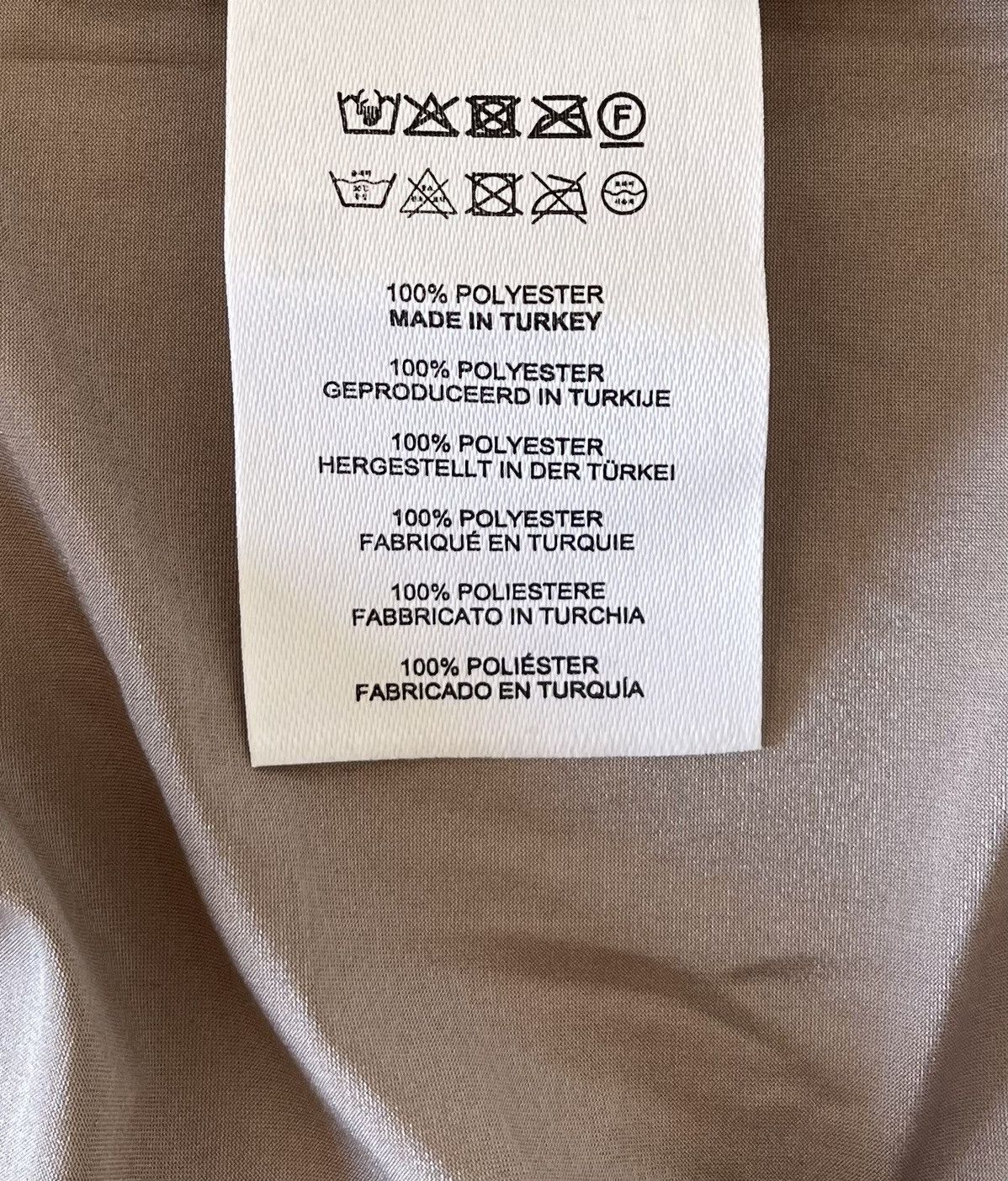 Dries Van Noten Taupe cowl neck tank top Size US M / EU 48-50 / 2 - 6 Thumbnail