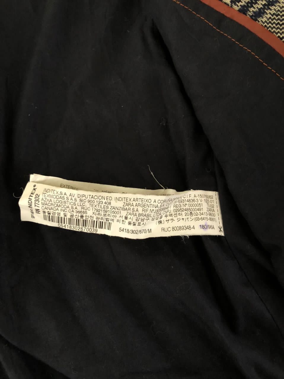 Zara Zara man jacket made in Mexico Size US M / EU 48-50 / 2 - 9 Thumbnail
