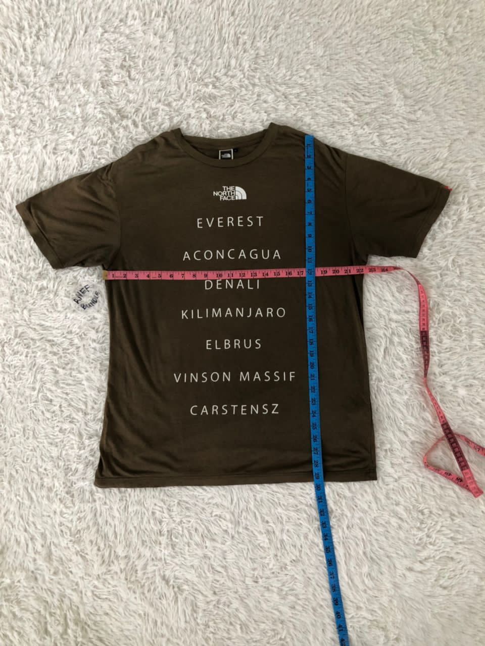 The North Face The north face tshirt (distress area collar) Size US L / EU 52-54 / 3 - 3 Thumbnail