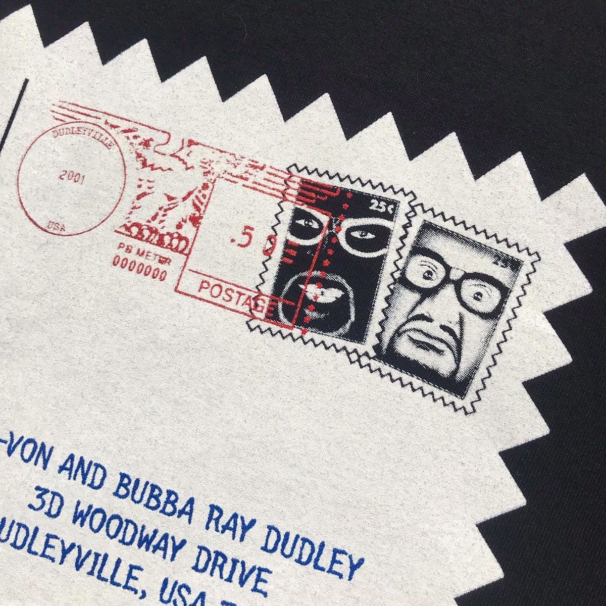 Vintage × WWE × WWF Vintage 2002 Dudley Boyz Dudleyville Tee Size US L / EU 52-54 / 3 - 11 Thumbnail