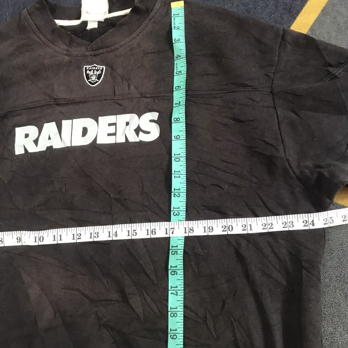 NFL Raiders sweatshirt (faded colour) Size US XL / EU 56 / 4 - 8 Thumbnail