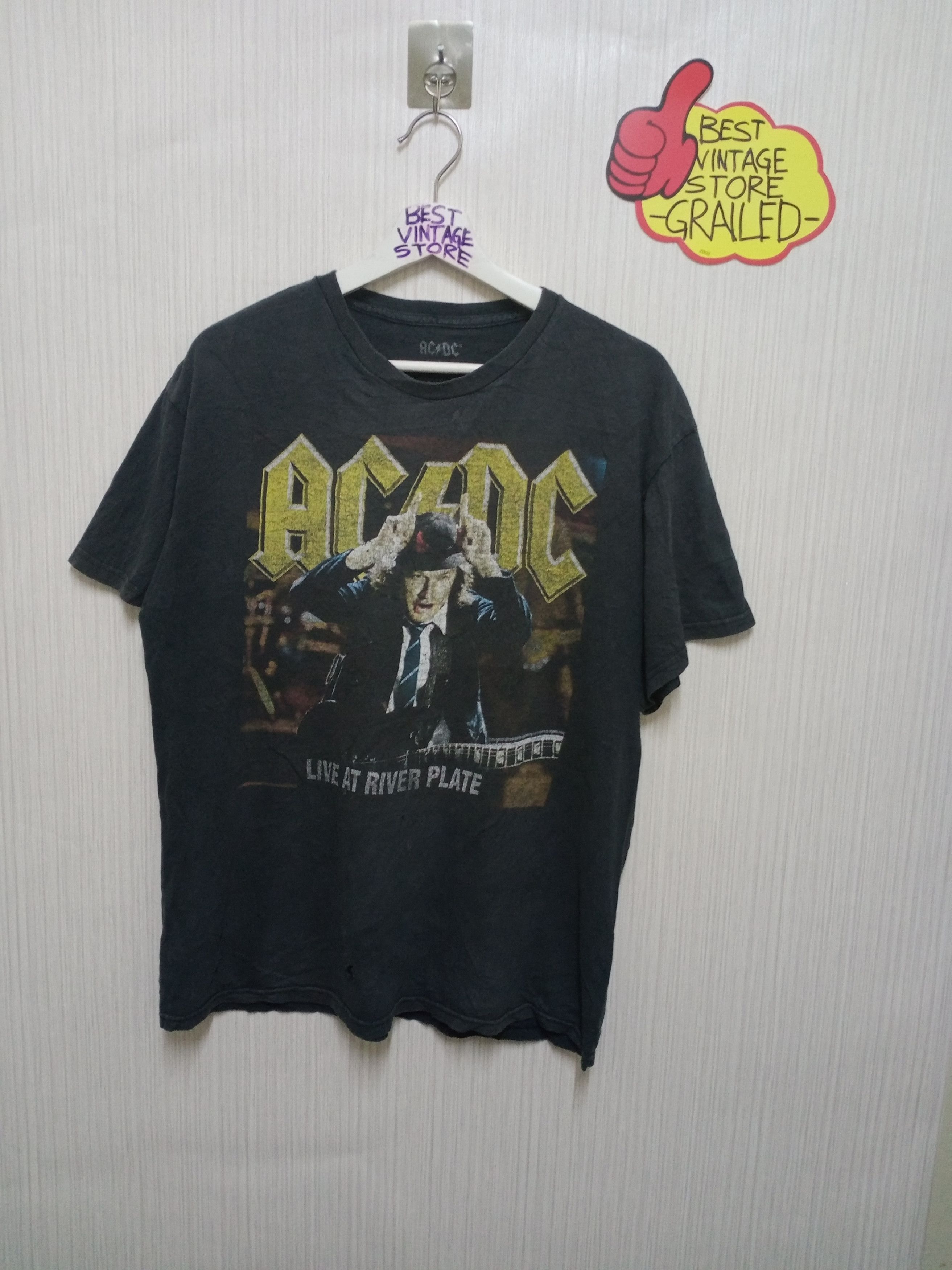 AC/DC Early 00's ACDC Live At River Plate T SHIRT Size US L / EU 52-54 / 3 - 1 Thumbnail