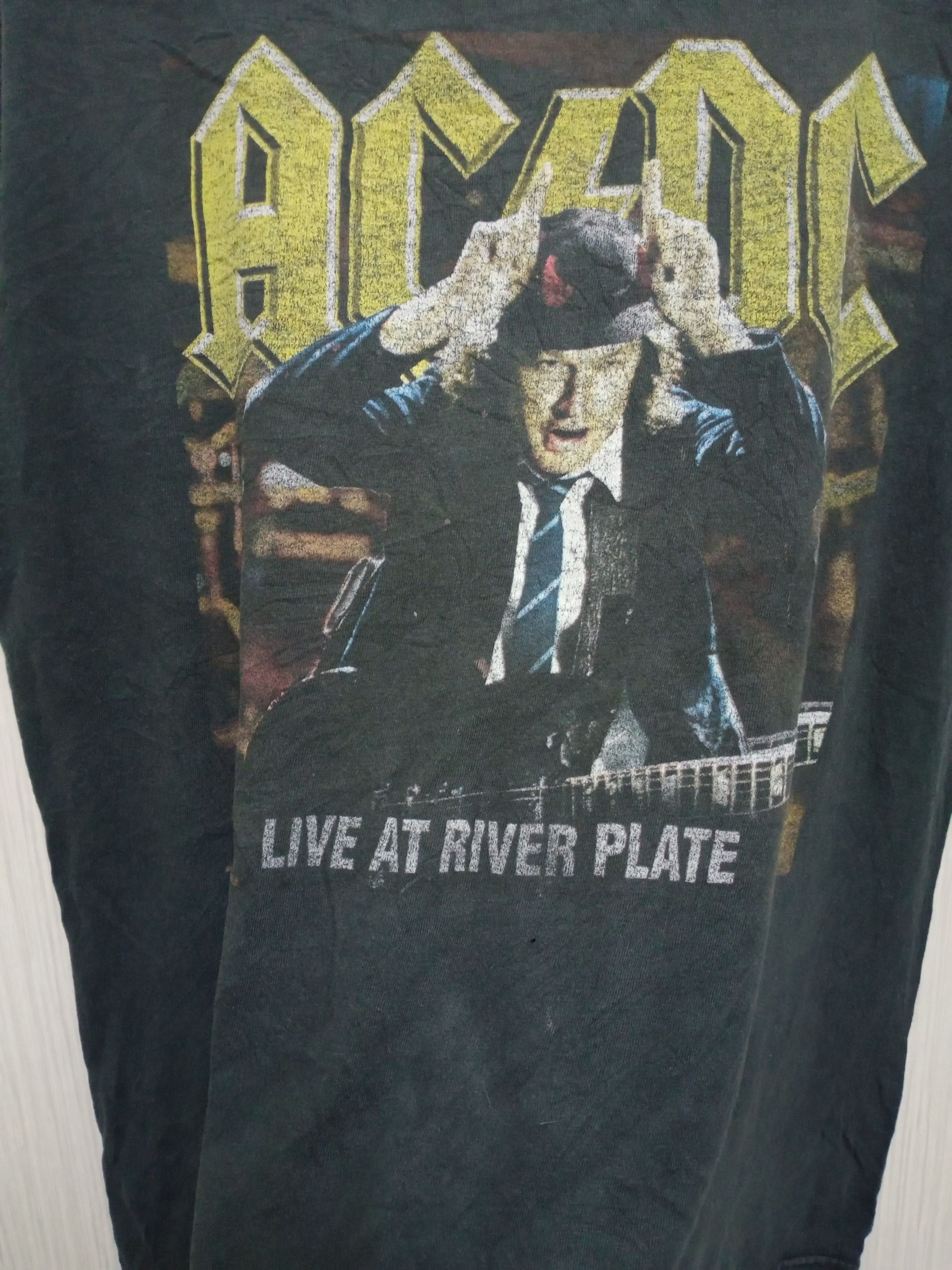 AC/DC Early 00's ACDC Live At River Plate T SHIRT Size US L / EU 52-54 / 3 - 4 Thumbnail