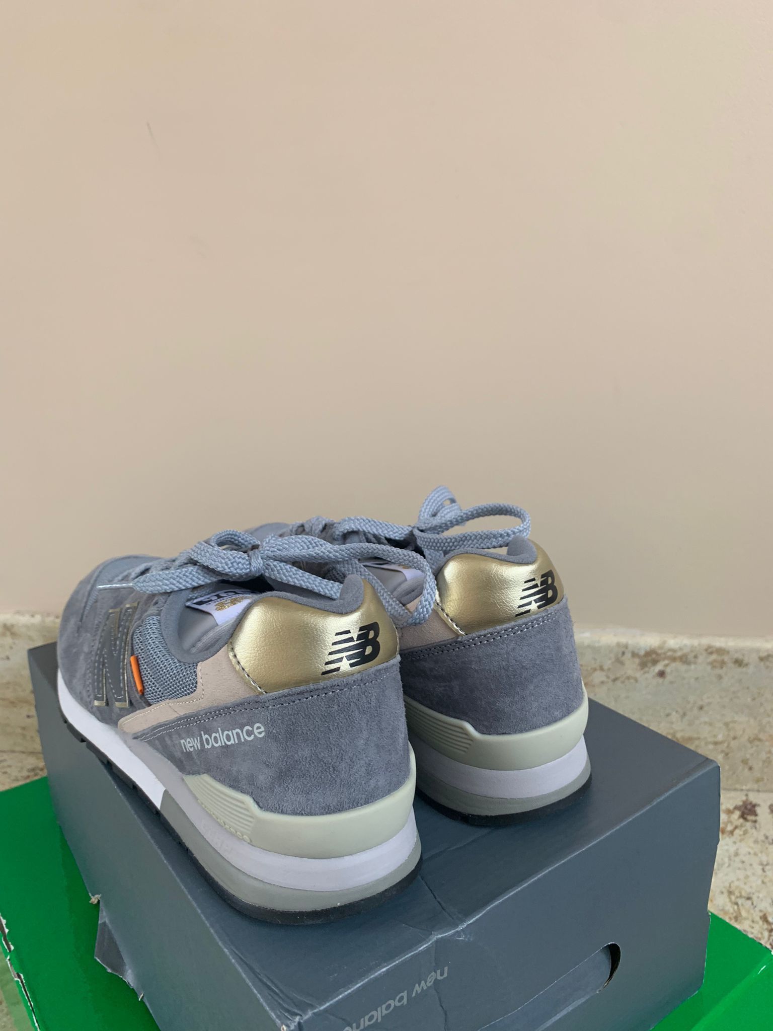 New Balance 996 Trainer in Light Blue & White Size US 11.5 / EU 44-45 - 6 Thumbnail
