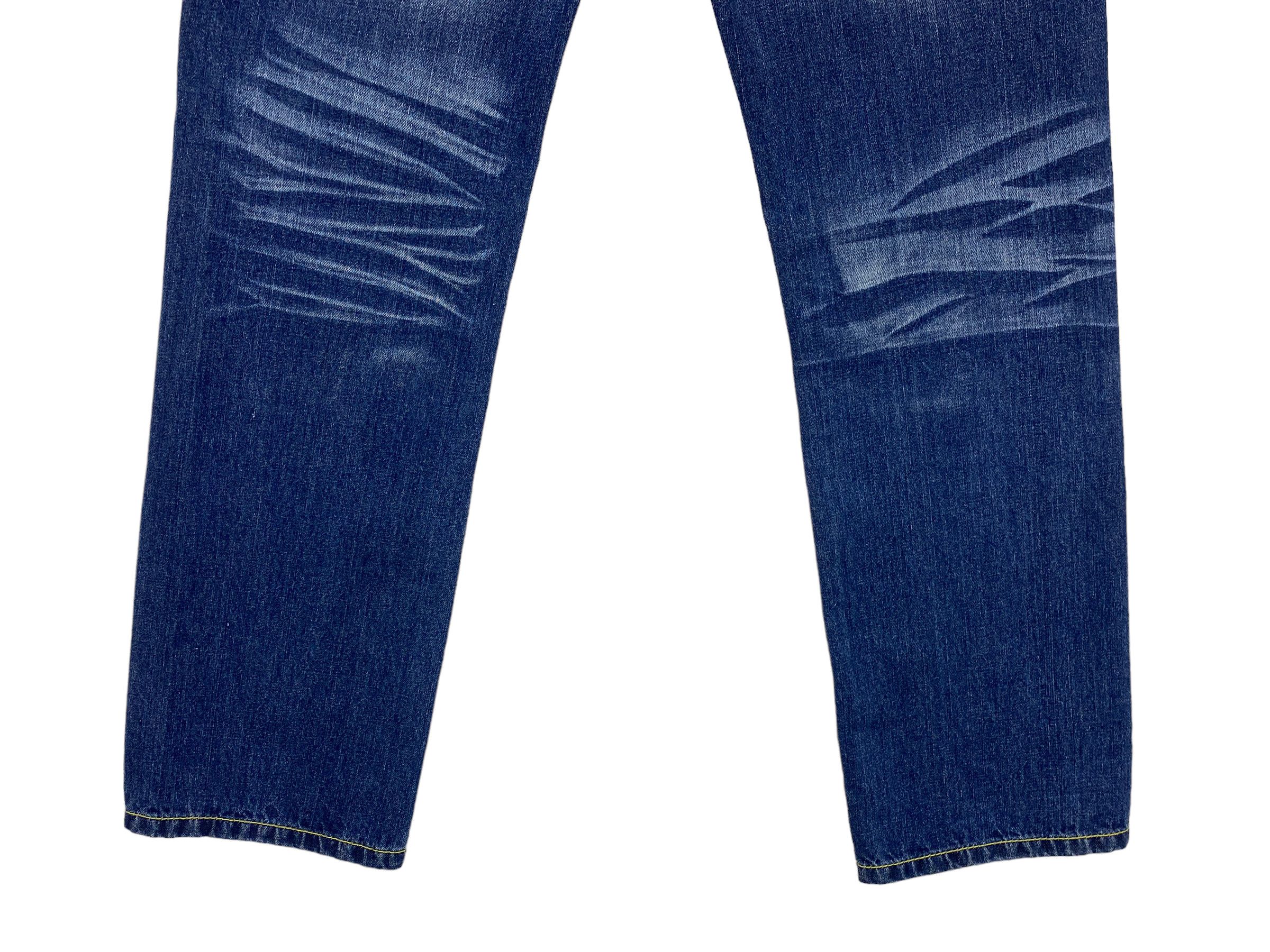 Other Blue Moon Blue Japan Denim Jeans Japanese Spellout Jeans Size US 32 / EU 48 - 10 Thumbnail