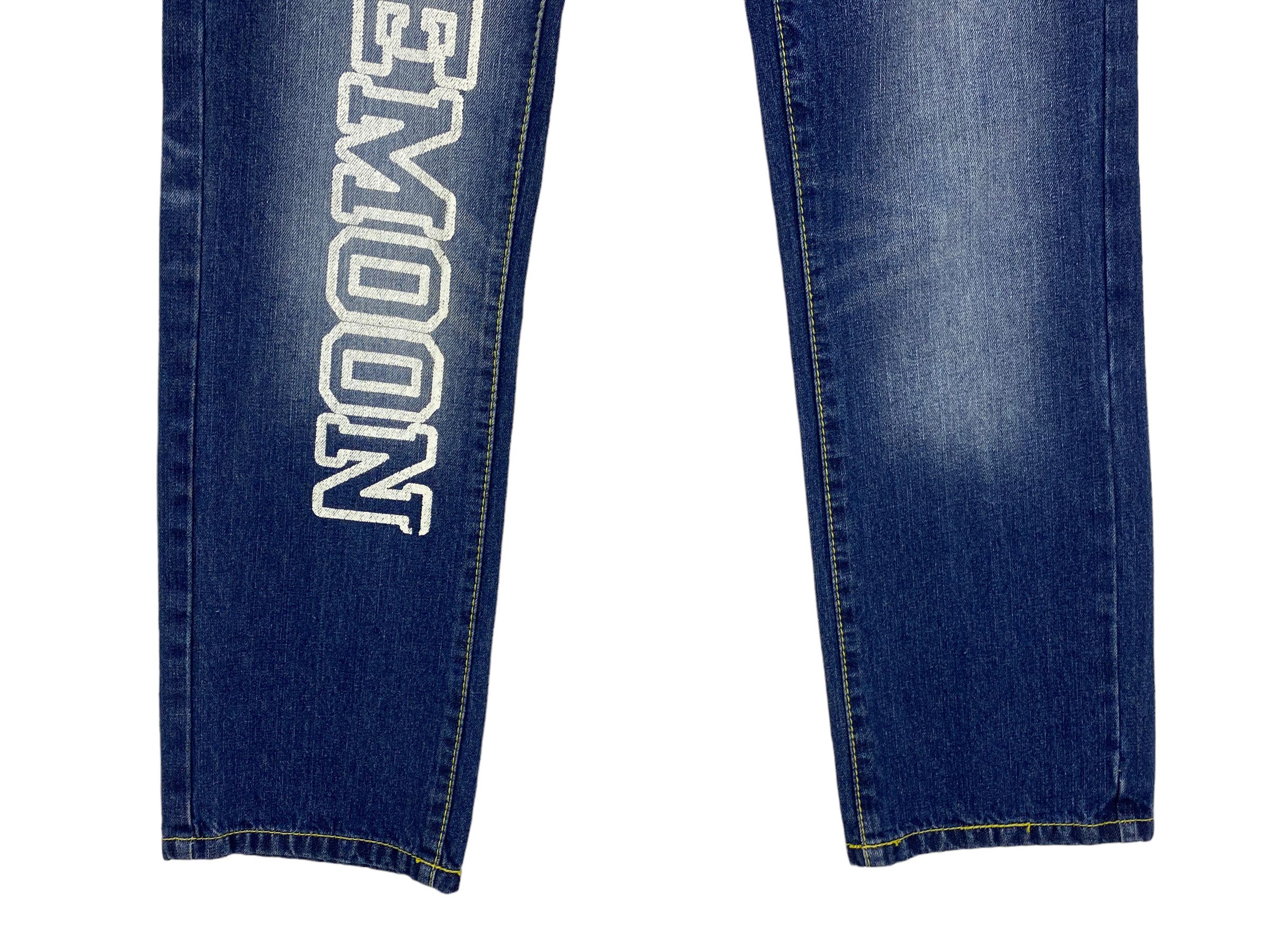 Other Blue Moon Blue Japan Denim Jeans Japanese Spellout Jeans Size US 32 / EU 48 - 7 Thumbnail