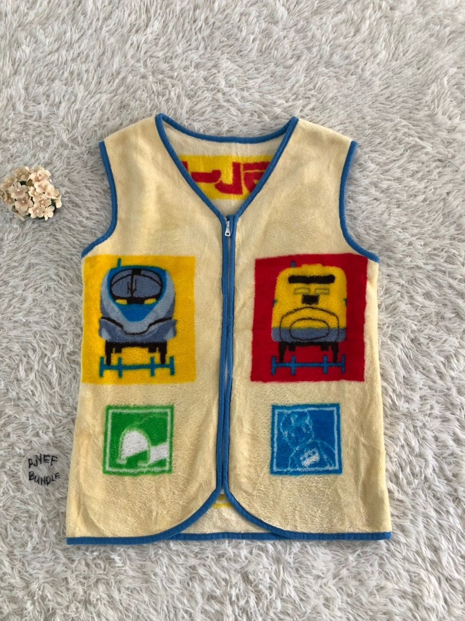 Japanese Brand Cartoon Japan Vest Size US S / EU 44-46 / 1 - 1 Thumbnail