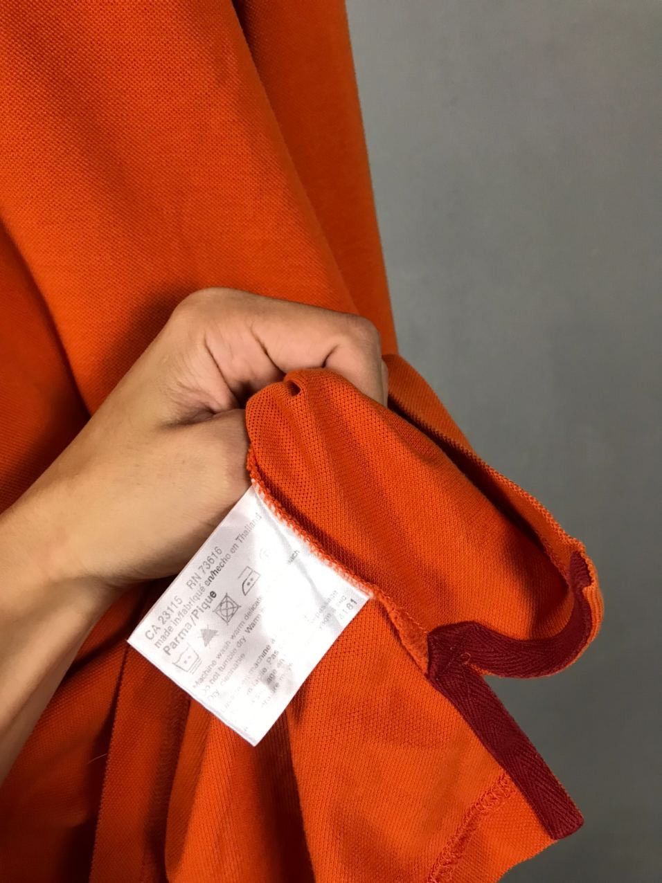 Hugo Boss Hugo Boss orange polo longsleeve Size US XL / EU 56 / 4 - 7 Thumbnail