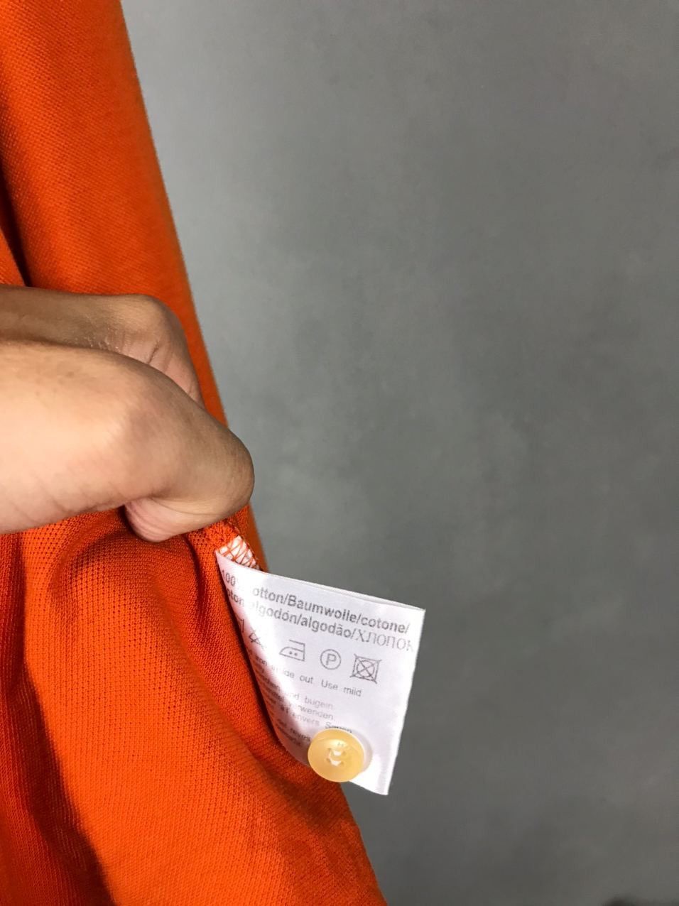 Hugo Boss Hugo Boss orange polo longsleeve Size US XL / EU 56 / 4 - 8 Thumbnail