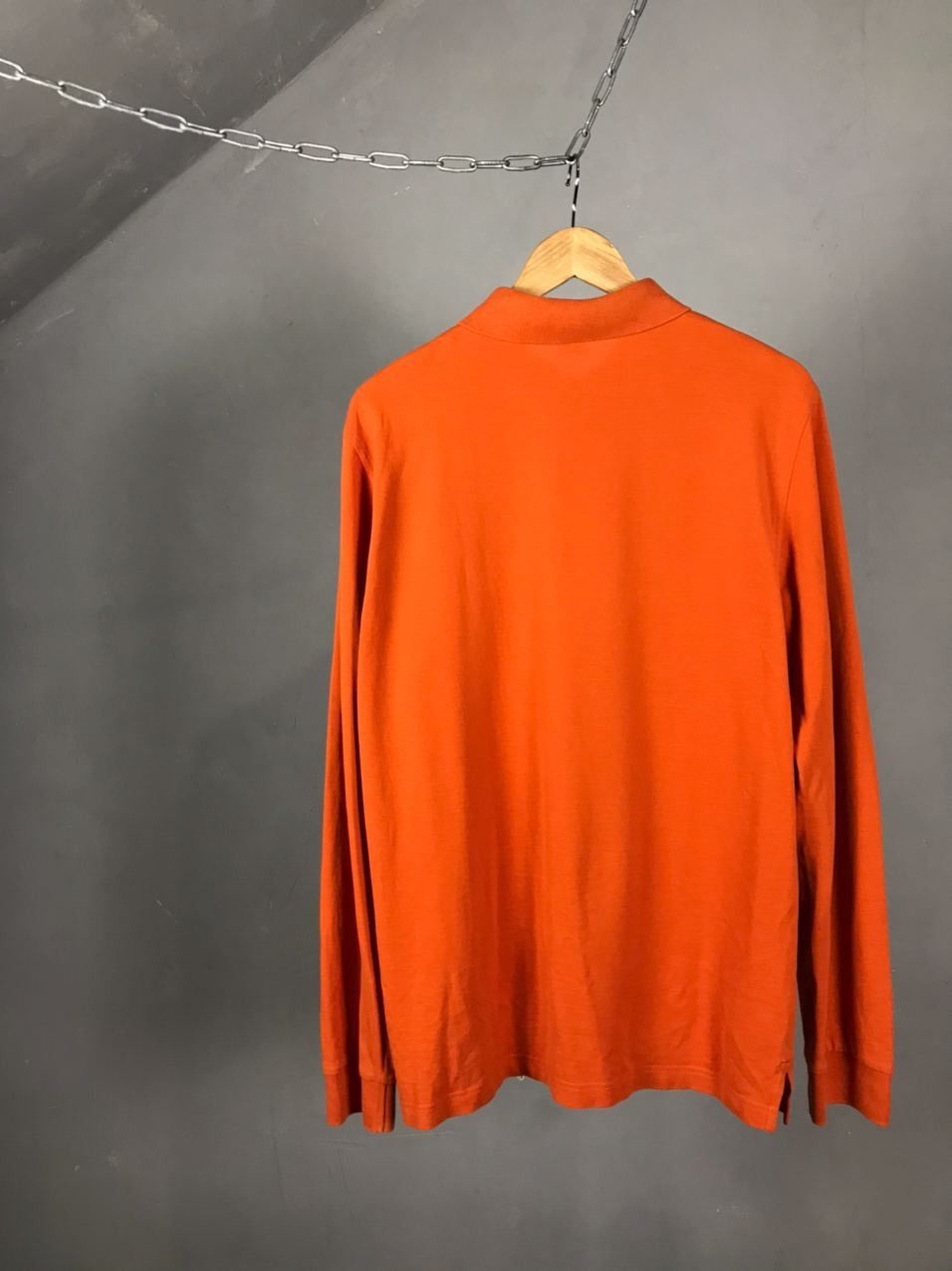 Hugo Boss Hugo Boss orange polo longsleeve Size US XL / EU 56 / 4 - 9 Thumbnail