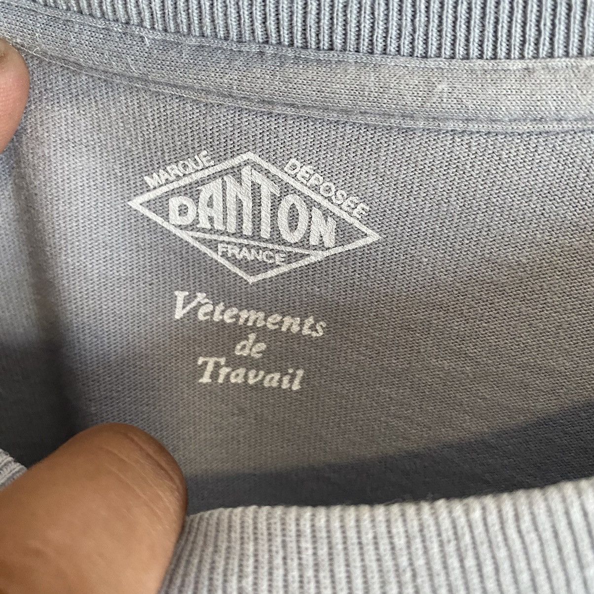 Danton Vintage Danton Vetemen de Travail Front Pocket T-shirt Size US M / EU 48-50 / 2 - 3 Thumbnail