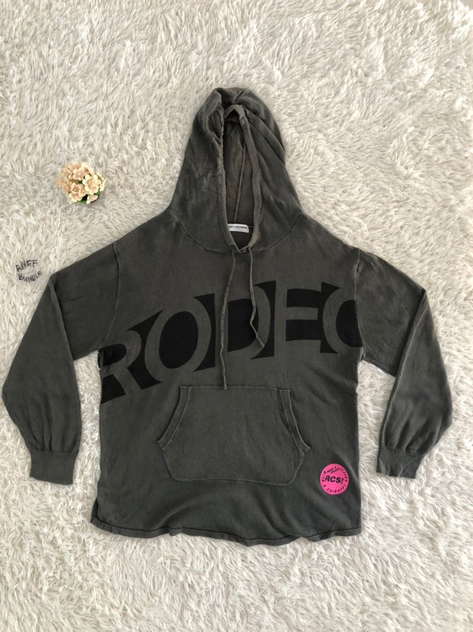 Japanese Brand Rodeo crowns hoodie Size L / US 10 / IT 46 - 1 Thumbnail