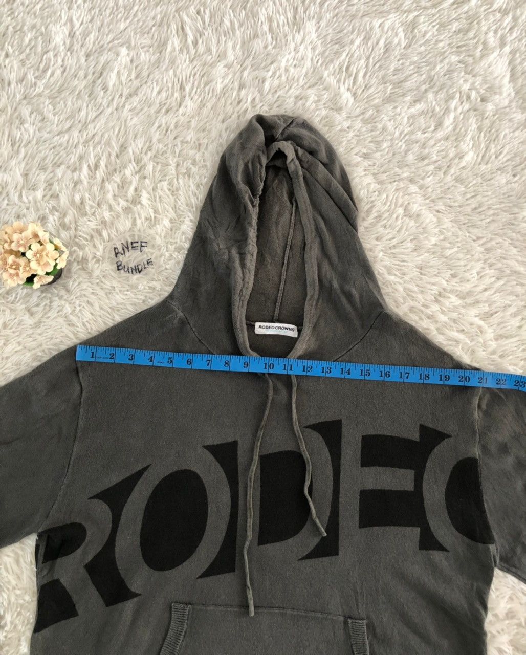 Japanese Brand Rodeo crowns hoodie Size L / US 10 / IT 46 - 4 Thumbnail