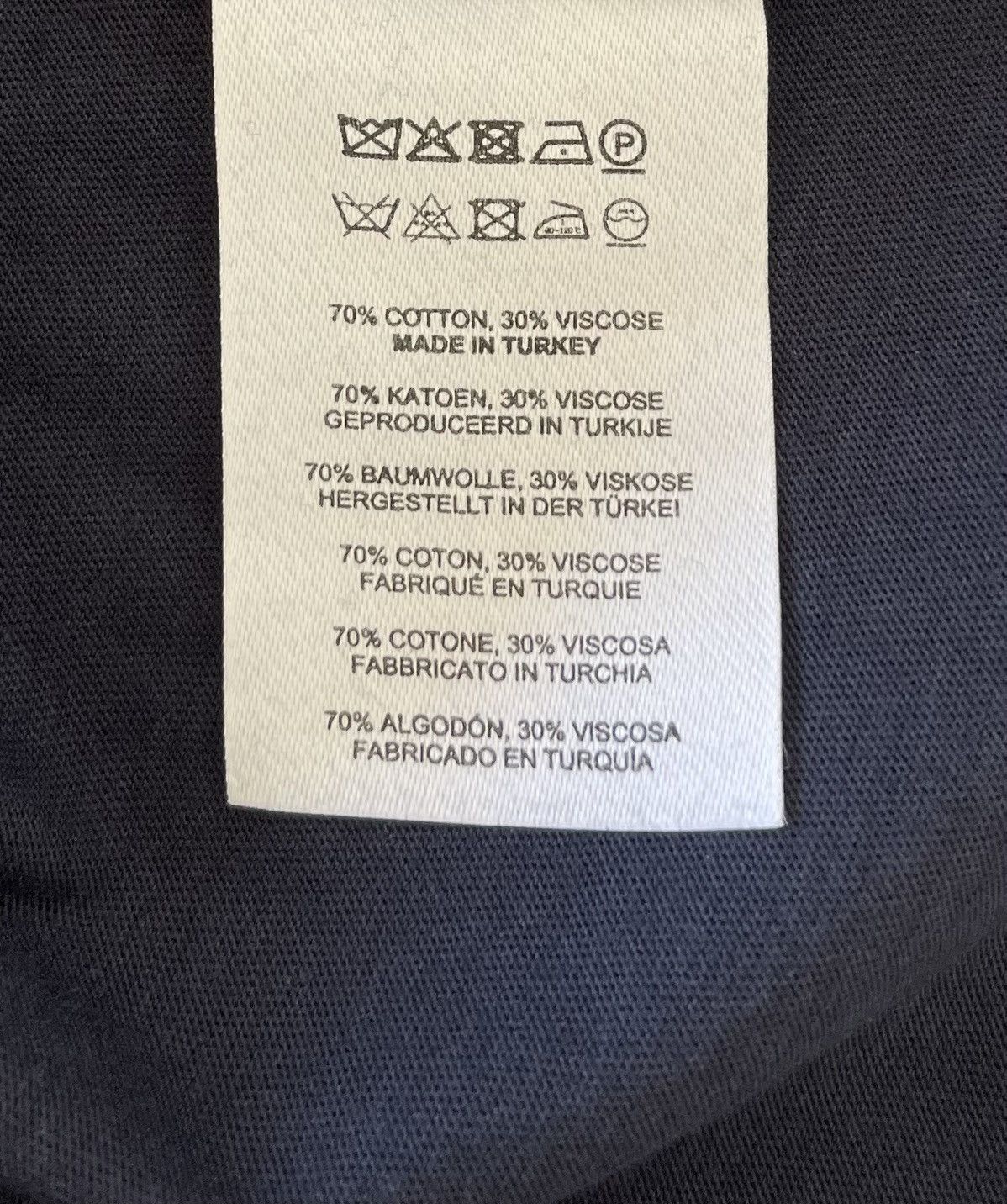 Dries Van Noten Navy Layered Long Sleeve T-Shirt Size US S / EU 44-46 / 1 - 5 Thumbnail