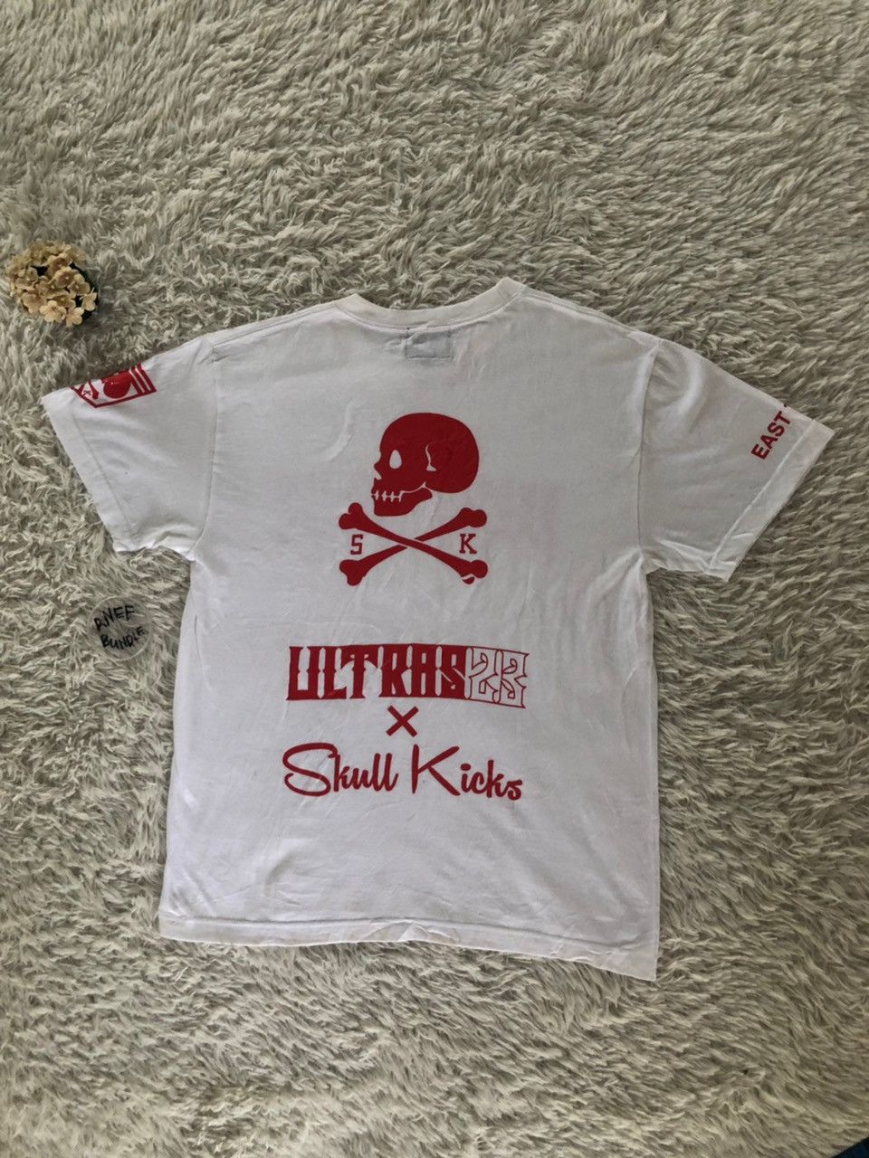 Japanese Brand Ultras23 x skull kicks tshirt Size US M / EU 48-50 / 2 - 1 Thumbnail