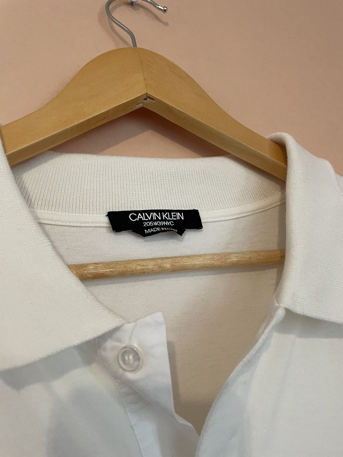 Calvin Klein 205W39NYC × Raf Simons Calvin Klein 205W39NYC by Raf Simons oversized polo shirt Size US XL / EU 56 / 4 - 4 Thumbnail