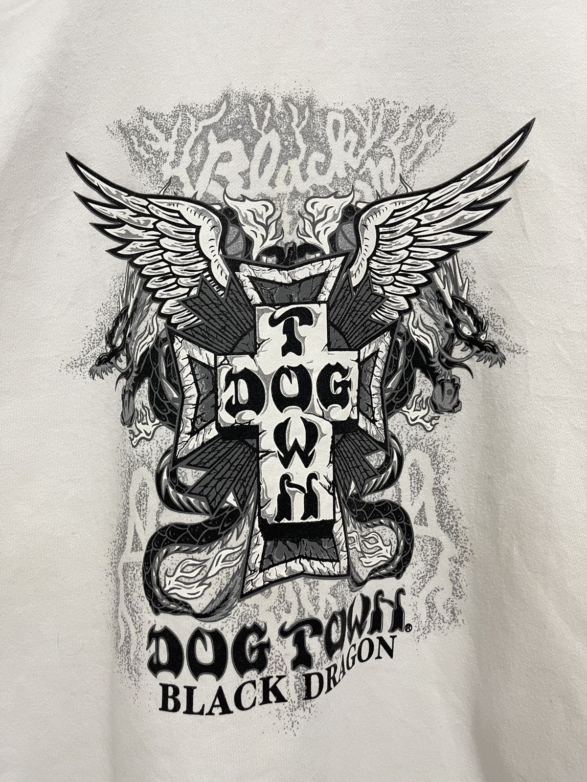 Dogtown VINTAGE DOGTOWN BLACK DRAGON BIG LOGO SKATEBOARD DISTRESSED Size US XL / EU 56 / 4 - 2 Thumbnail