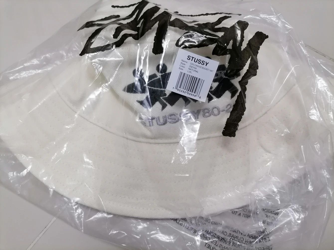 Comme des Garcons × Comme des Garcons Homme Plus × Stussy Stussy X Cdg 40th Anniversary Bucket Hat size L/XL Size ONE SIZE - 3 Thumbnail