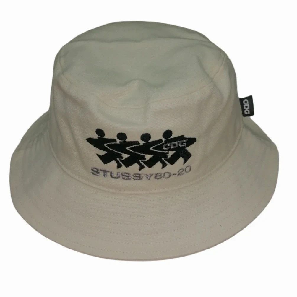 Comme des Garcons × Comme des Garcons Homme Plus × Stussy Stussy X Cdg 40th Anniversary Bucket Hat size L/XL Size ONE SIZE - 2 Thumbnail