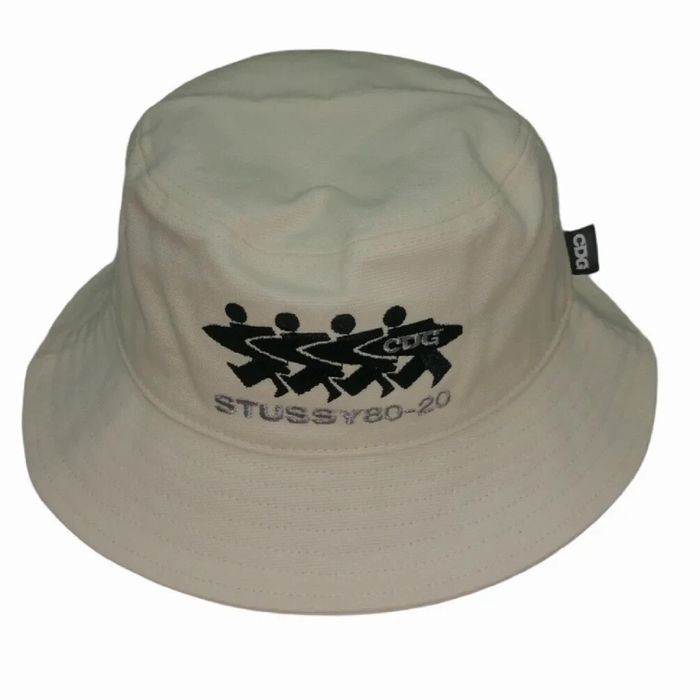 Stussy Stussy X Cdg 40th Anniversary Bucket Hat size L/XL | Grailed