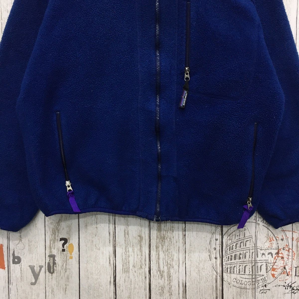 Patagonia × Vintage Rare Vintage Patagonia Full Zipper Fleece Size US L / EU 52-54 / 3 - 5 Thumbnail