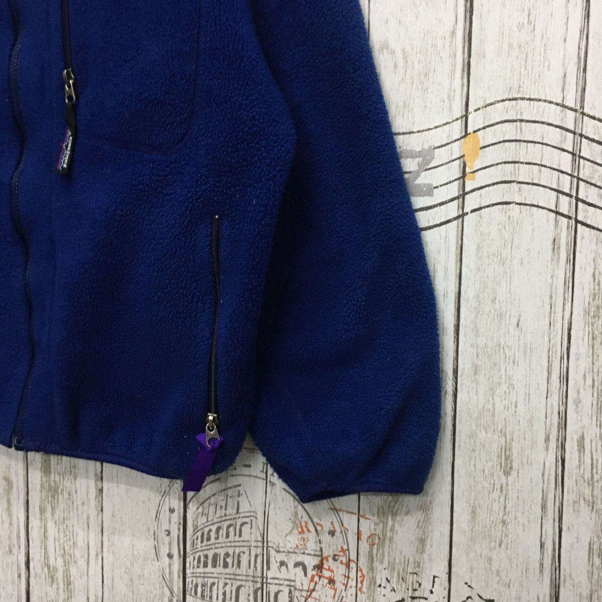 Patagonia × Vintage Rare Vintage Patagonia Full Zipper Fleece Size US L / EU 52-54 / 3 - 6 Thumbnail