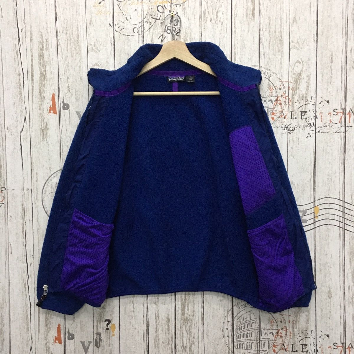 Patagonia × Vintage Rare Vintage Patagonia Full Zipper Fleece Size US L / EU 52-54 / 3 - 2 Thumbnail