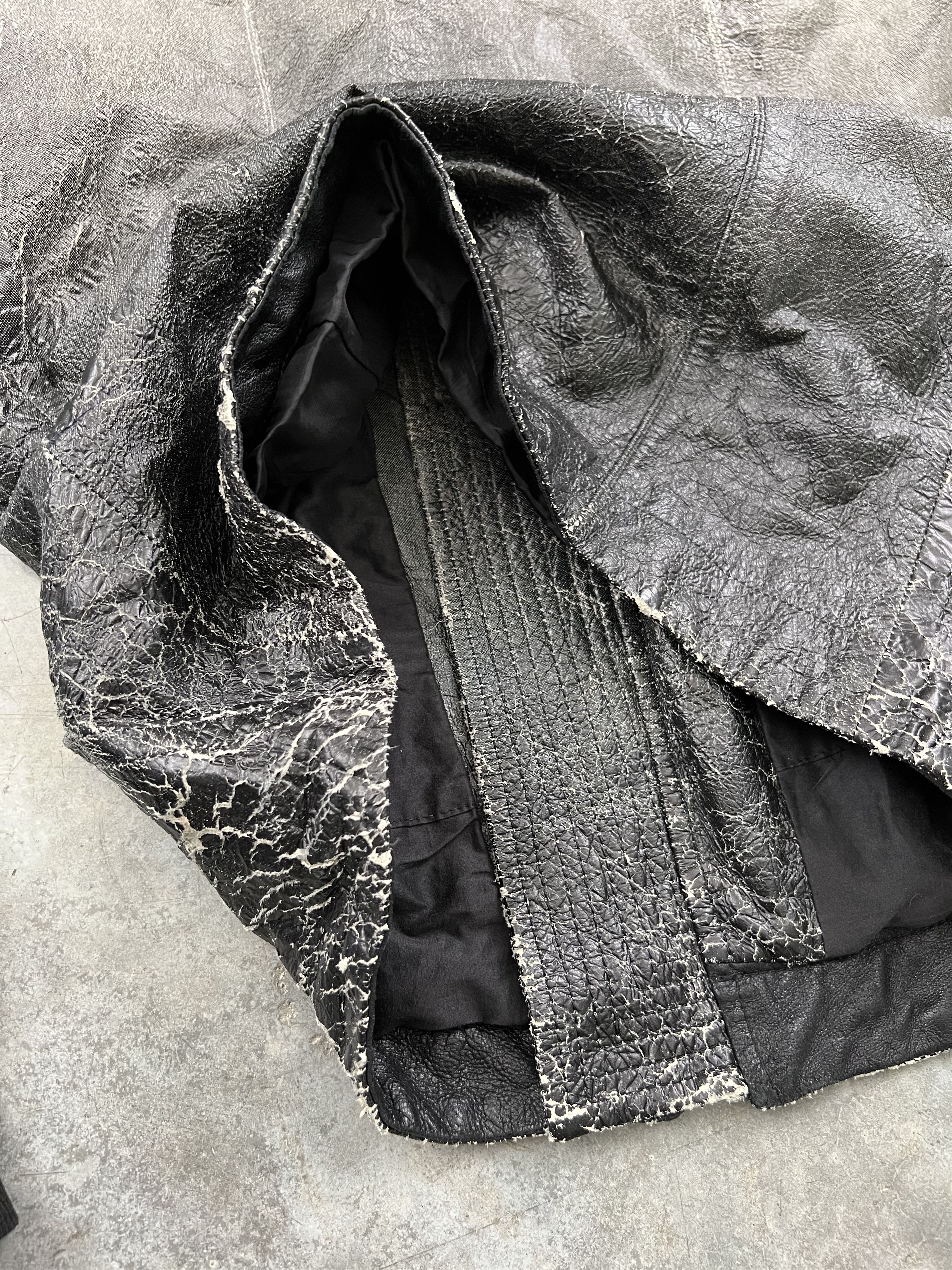 Rick Owens Rick Owens SS09 Strutter Gradient Leather Lamb Jacket Small Size US S / EU 44-46 / 1 - 6 Thumbnail