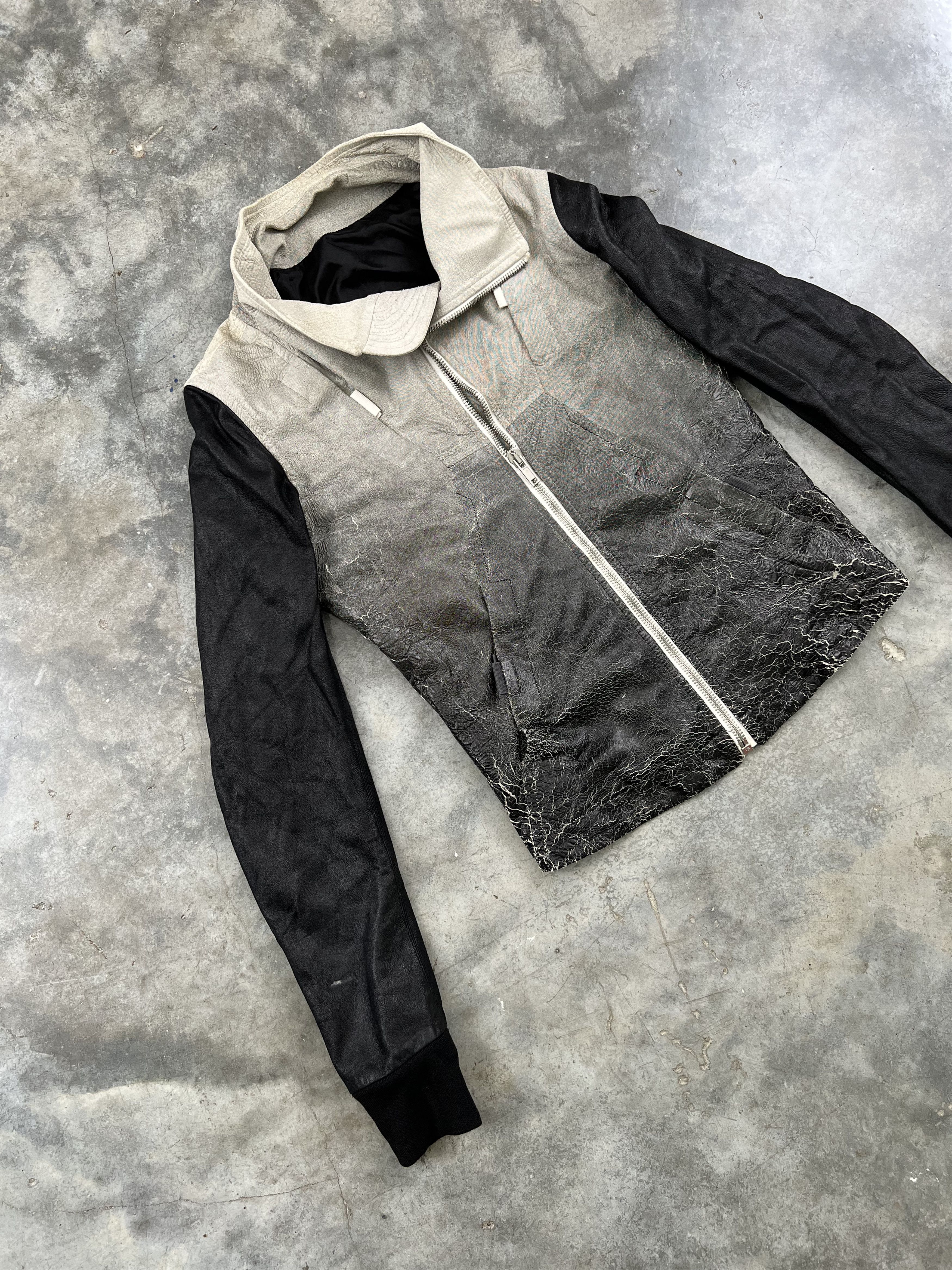 Rick Owens Rick Owens SS09 Strutter Gradient Leather Lamb Jacket Small Size US S / EU 44-46 / 1 - 2 Thumbnail