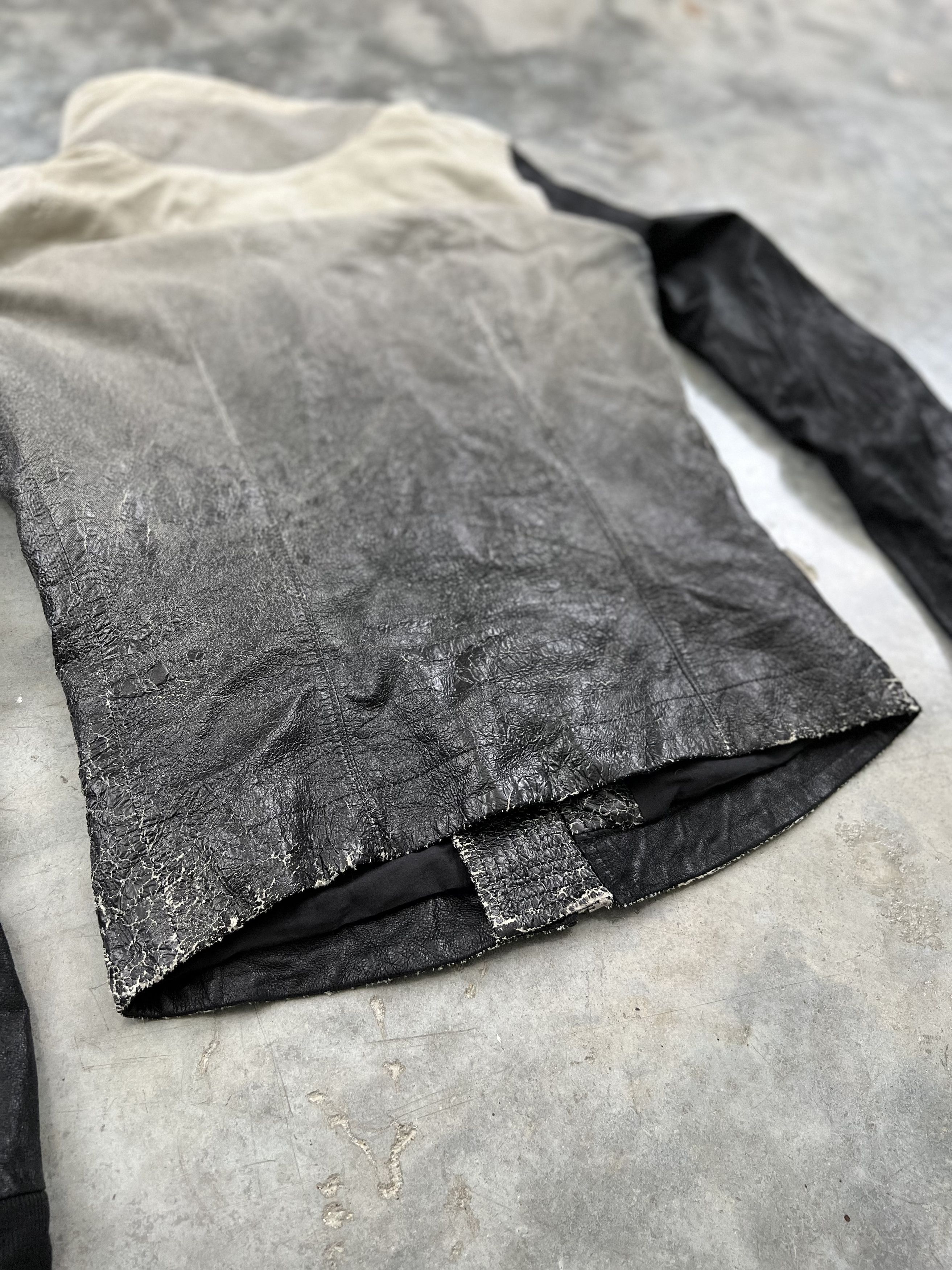 Rick Owens Rick Owens SS09 Strutter Gradient Leather Lamb Jacket Small Size US S / EU 44-46 / 1 - 5 Thumbnail