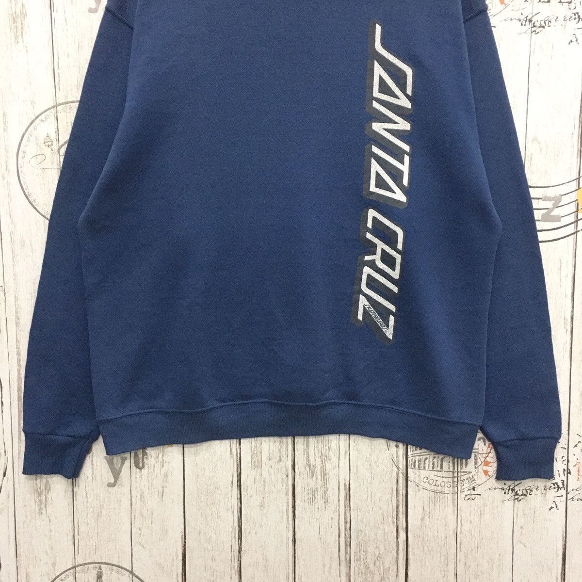 Santa Cruz Skateboards × Vintage Rare Vintage Santa Cruz Big Spellout Skateboarding Size US L / EU 52-54 / 3 - 4 Thumbnail